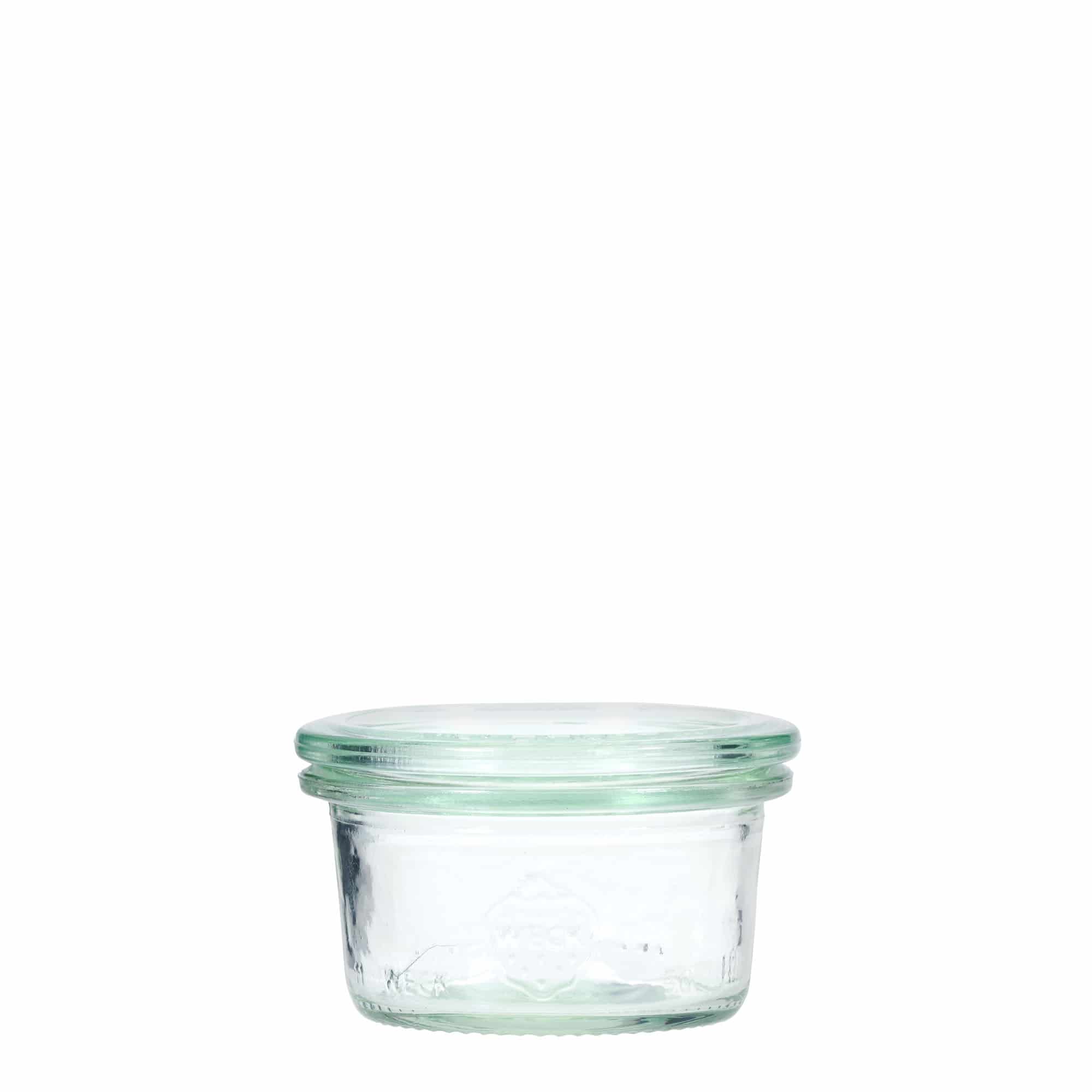 50 ml WECK-pohár na zvrhnutie, otvor: okrúhly okraj 50 ml WECK-pohár na zvrhnutie, otvor: okrúhly okraj