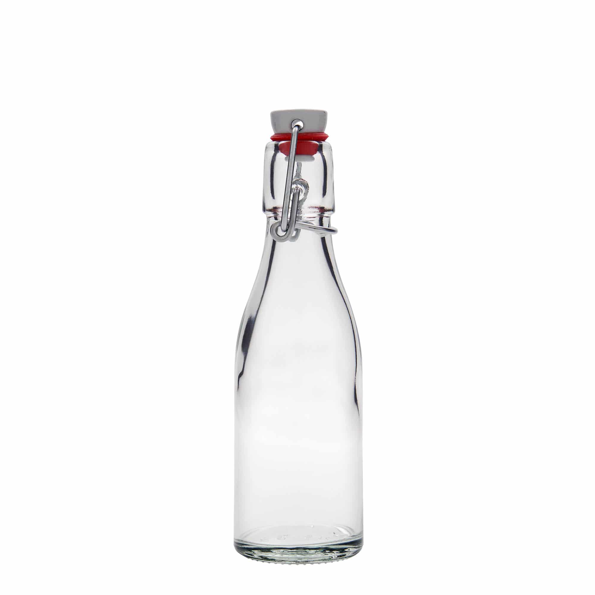 200 ml sklenená fľaša 'Paul', hrdlo: pákové uzatváranie