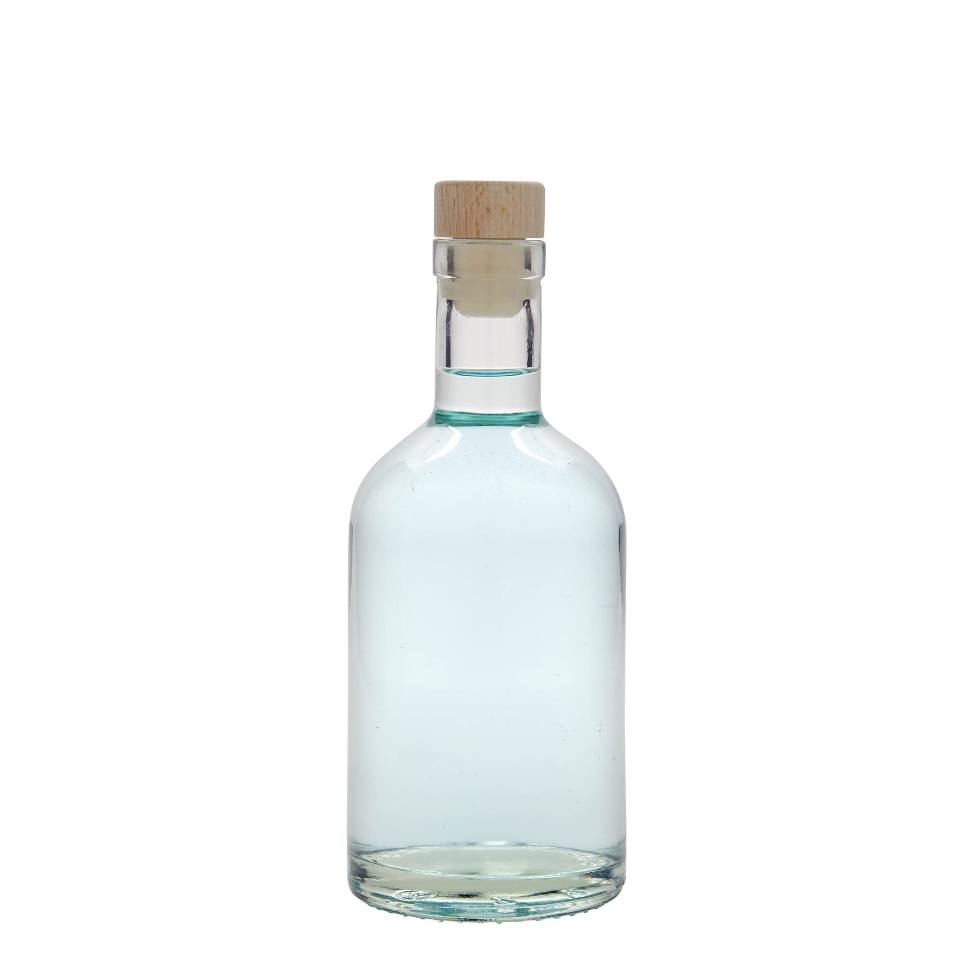 350 ml sklenená fľaša 'First Class', hrdlo: korkové