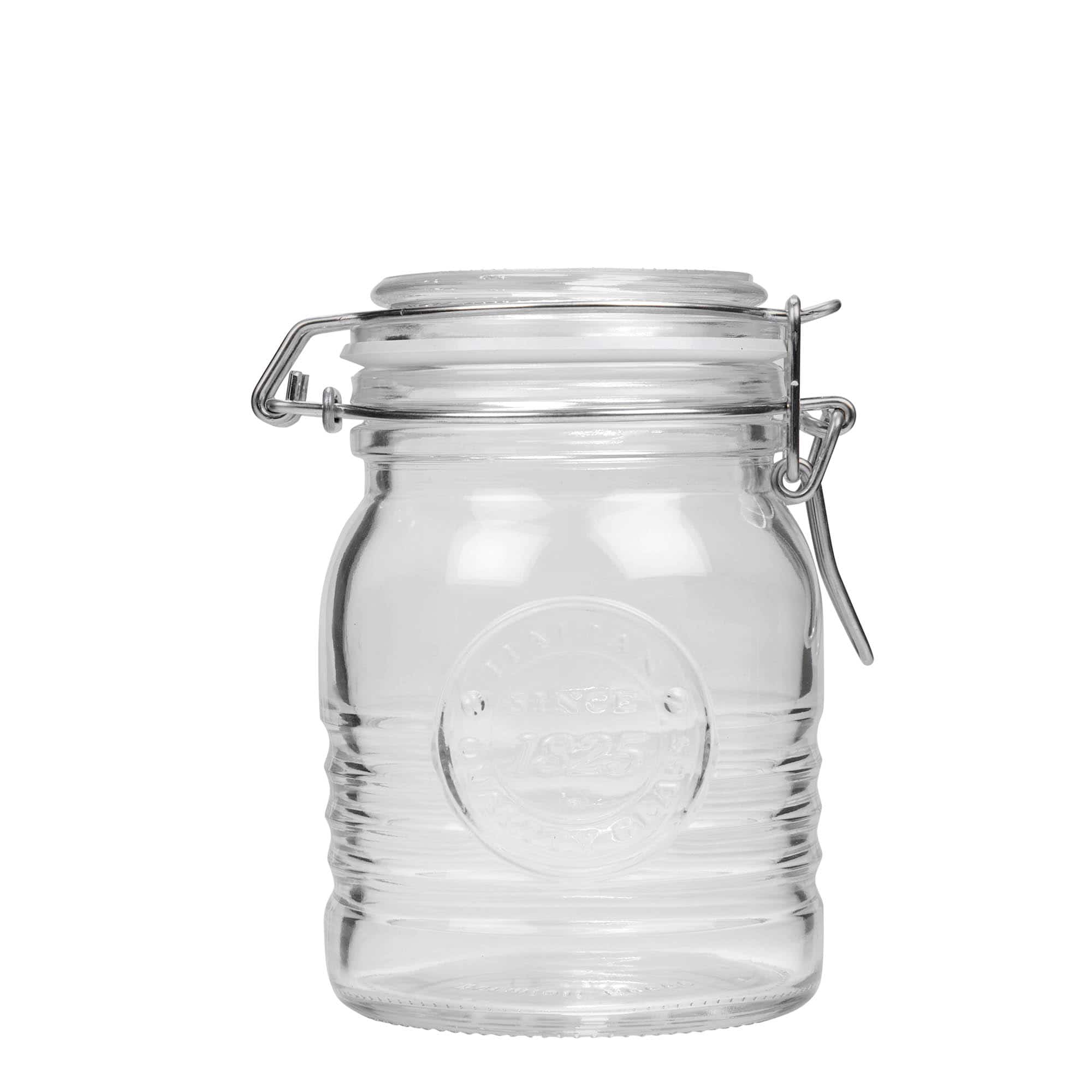 500 ml pohár so strmeňovým uzáverom „Officina 1825“, hrdlo: strmeňový uzáver