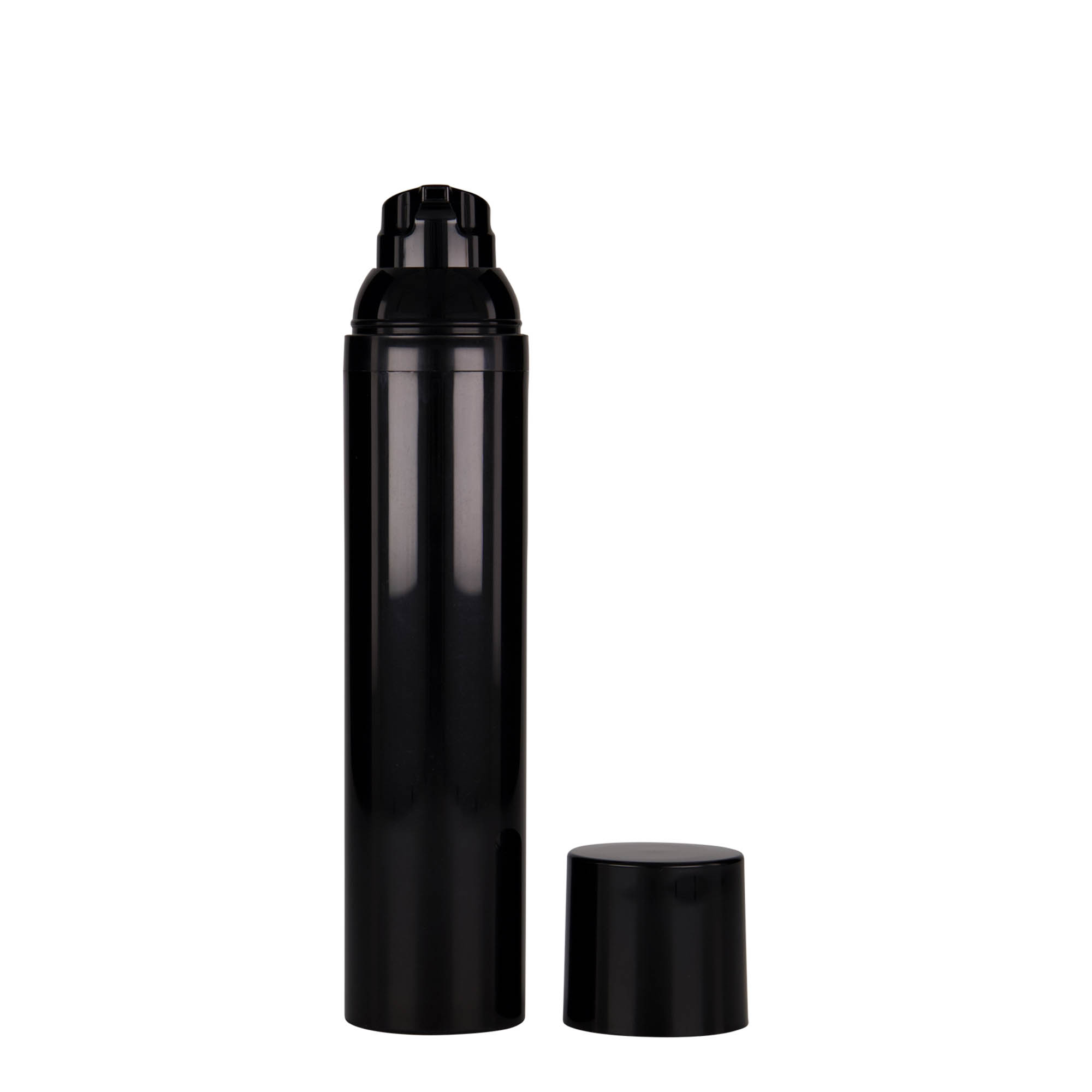 100 ml airless dávkovač 'Mezzo', PP-plast, čierny 100 ml airless dávkovač 'Mezzo', PP-plast, čierny