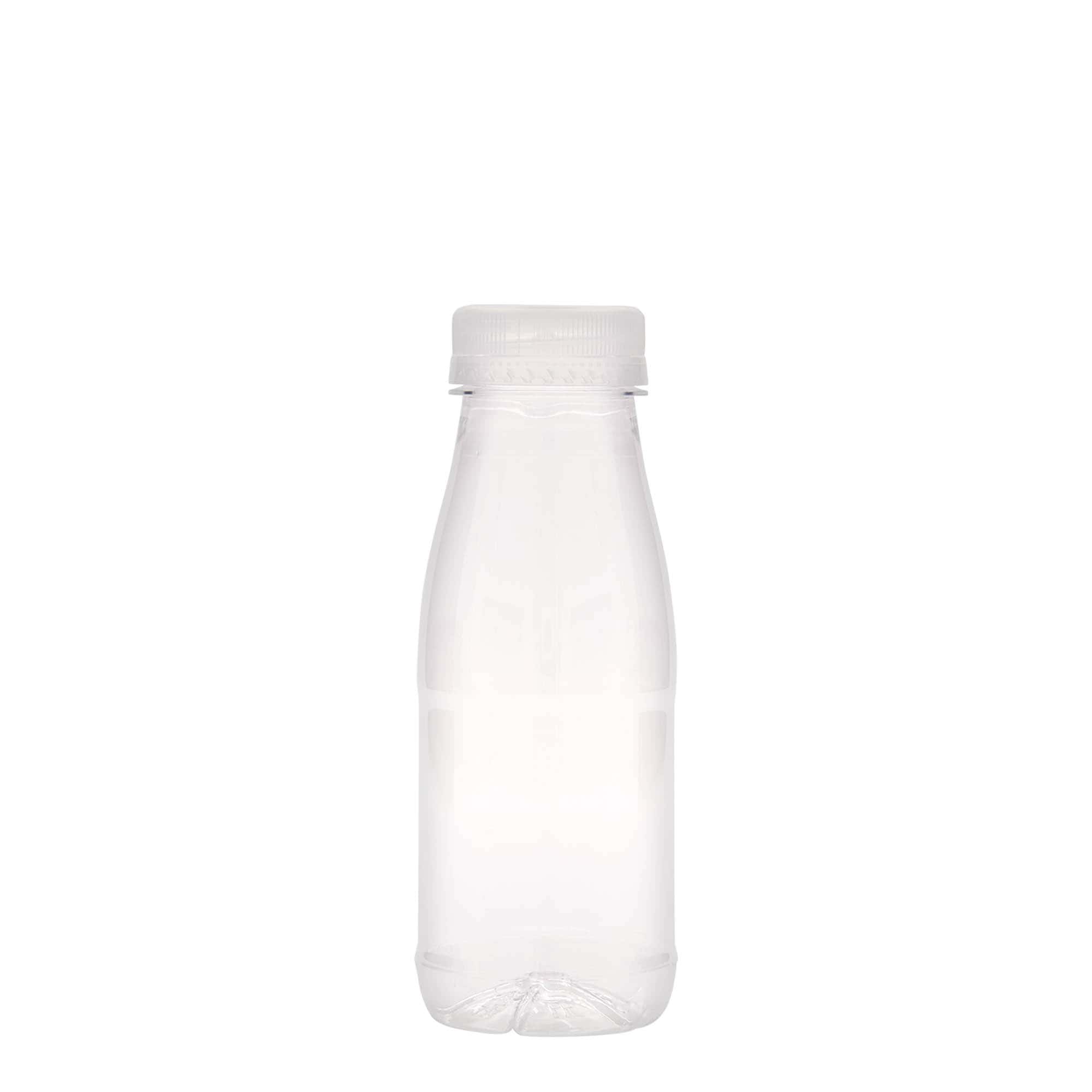 250 ml PET fľaša 'Milk and Juice', plast, hrdlo: 38 mm