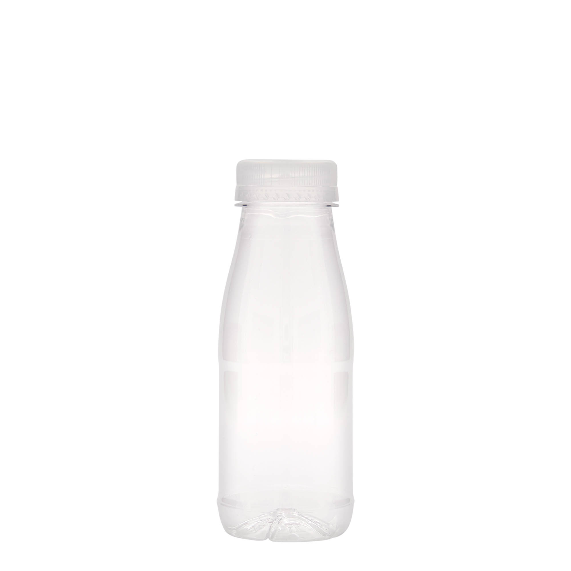 250 ml PET fľaša 'Milk and Juice', plast, hrdlo: 38 mm