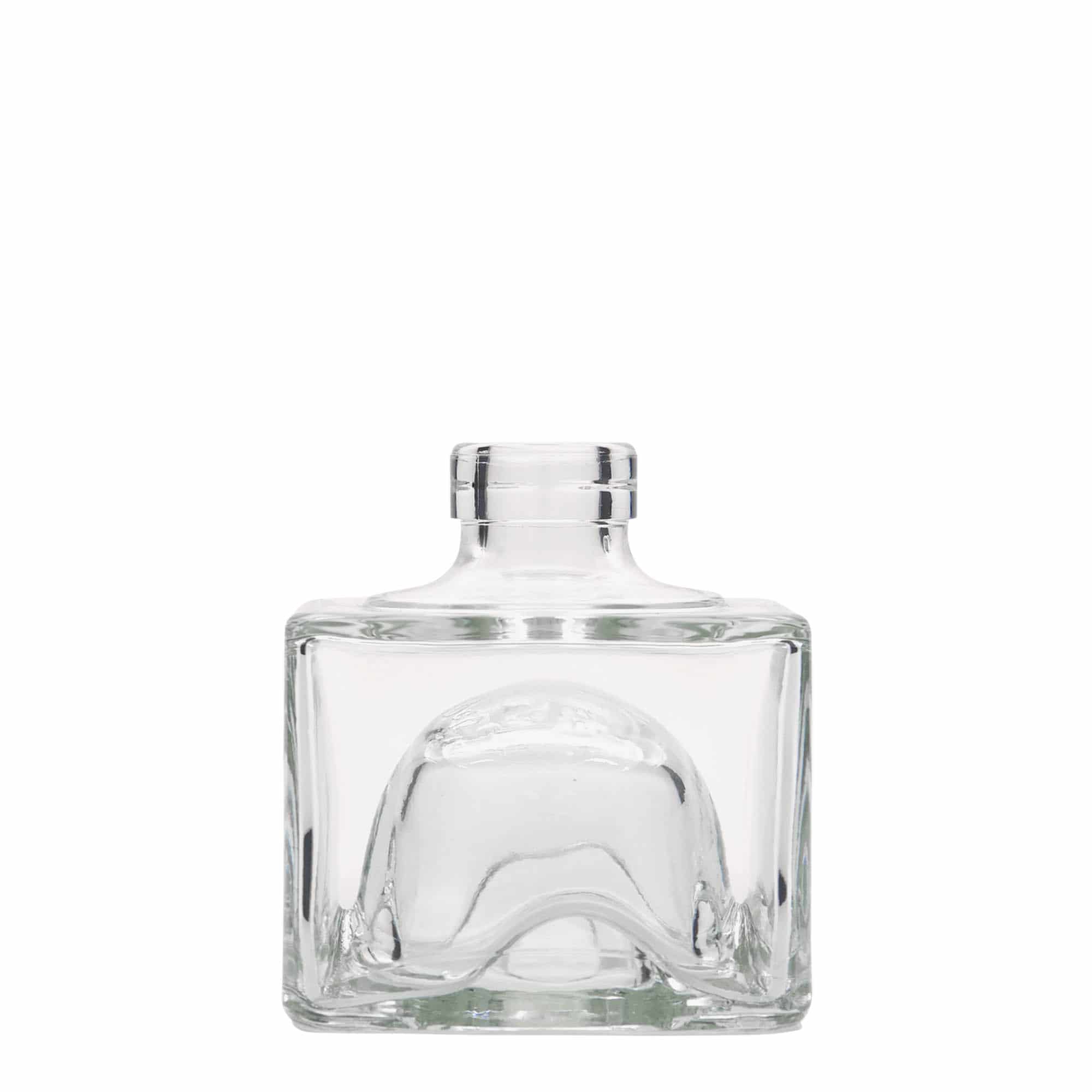 200 ml sklená fľaša „Cocolores“, štvorcová, hrdlo: korok 200 ml sklená fľaša „Cocolores“, štvorcová, hrdlo: korok