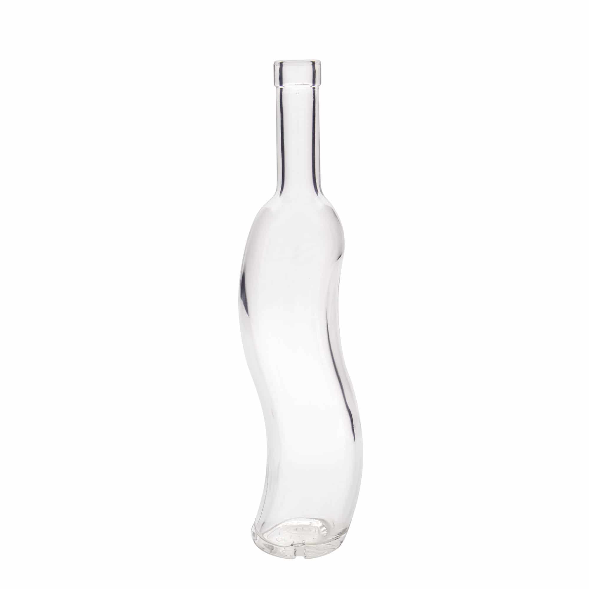 500 ml sklená fľaša „La-Ola“, polguľová, hrdlo: korok 500 ml sklená fľaša „La-Ola“, polguľová, hrdlo: korok