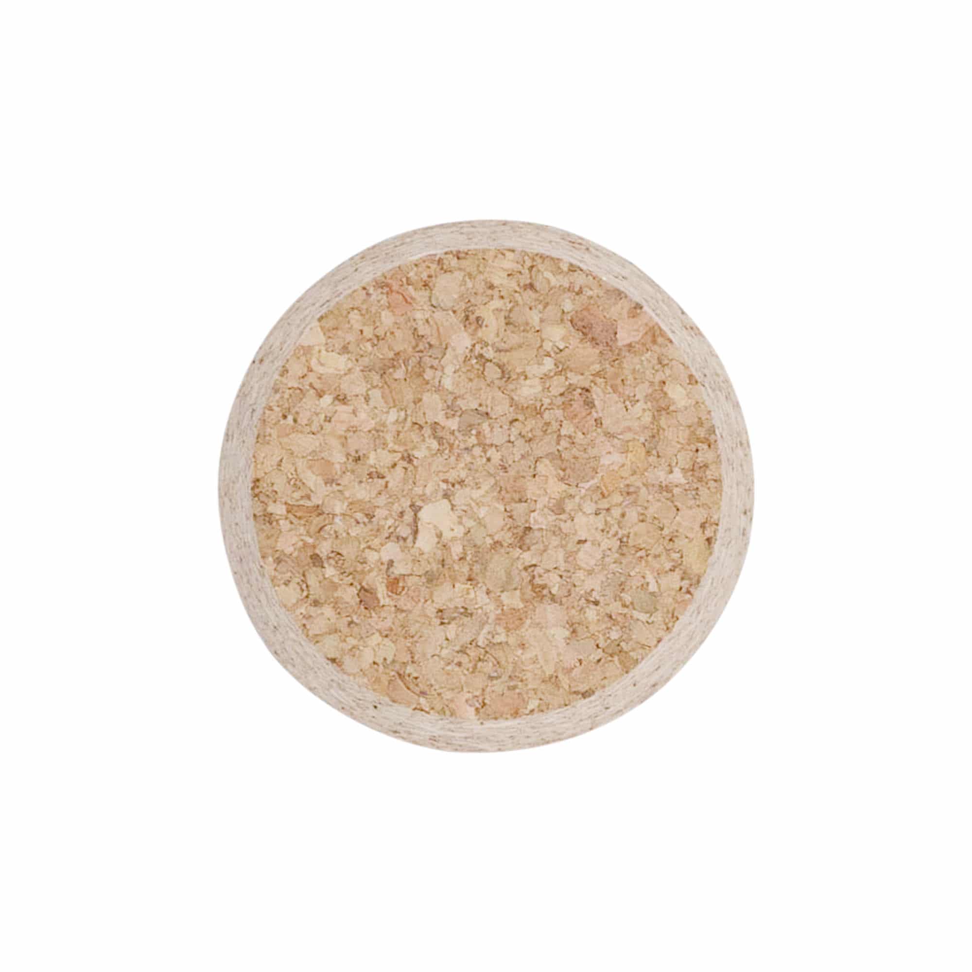 Špičkový zátka 44-51 x 27, lisovaná zátka, béžová, pre hrdlo: korek