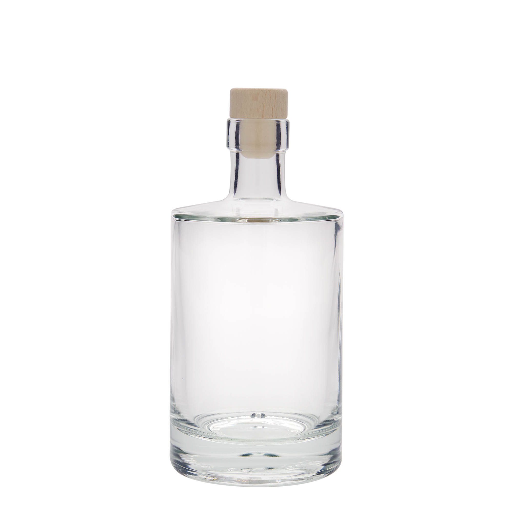500 ml sklenená fľaša 'Aventura', hrdlo: korok