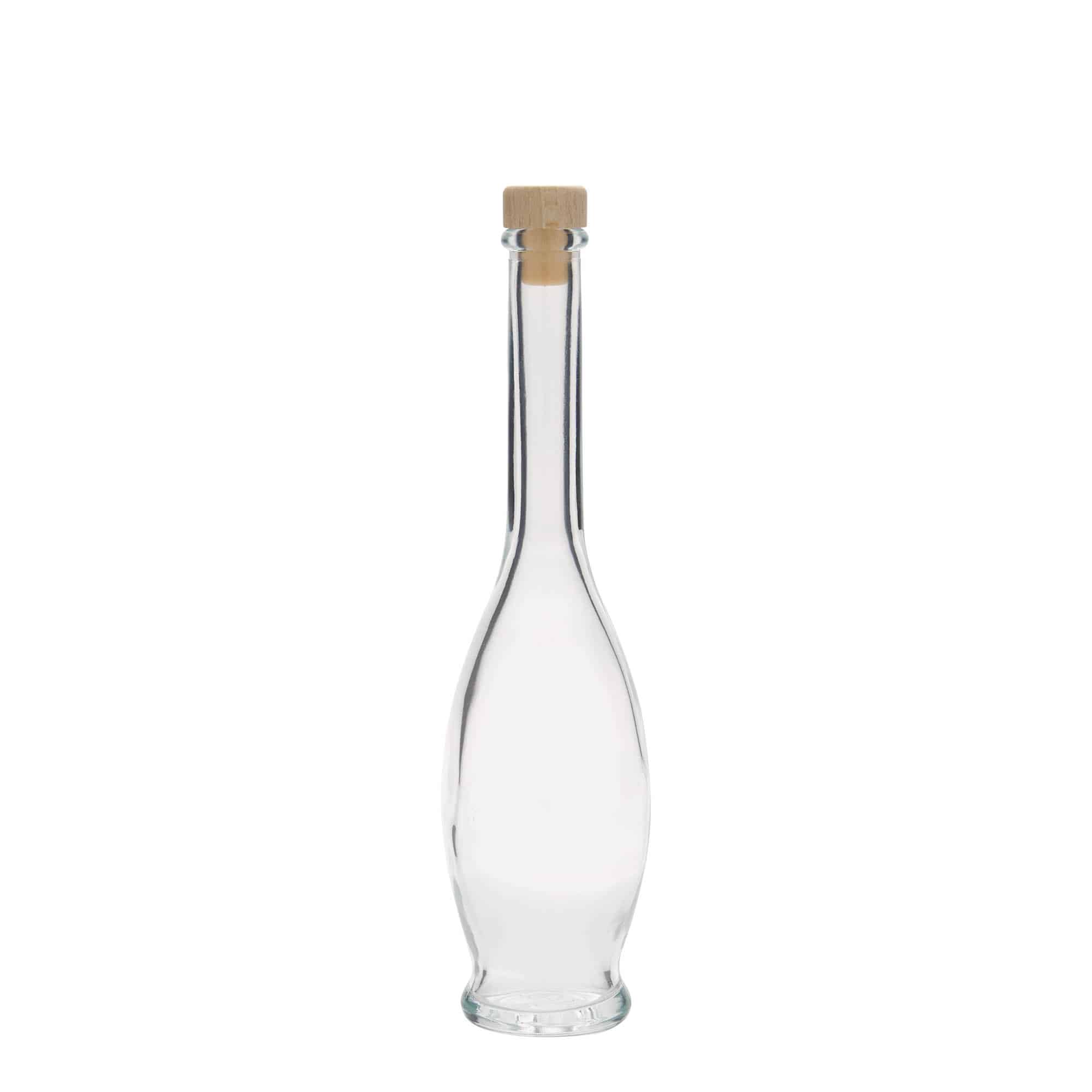 100 ml sklenená fľaša 'Gina', hrdlo: korok 100 ml sklenená fľaša 'Gina', hrdlo: korok