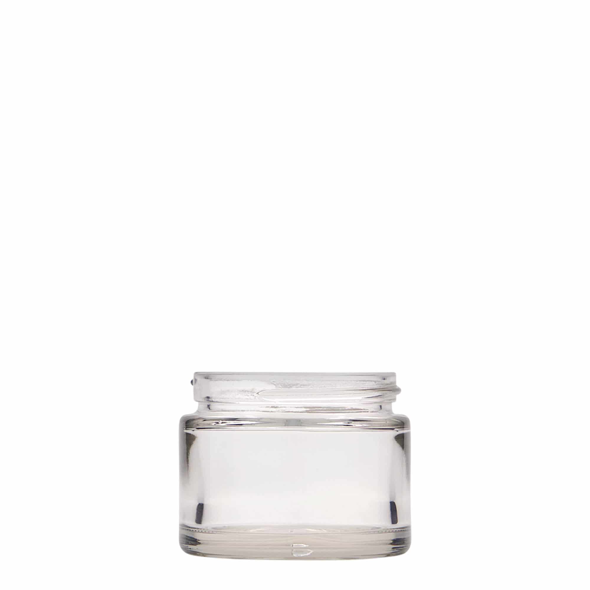 50 ml téglik „Beauty“, sklo, hrdlo: závitové viečko