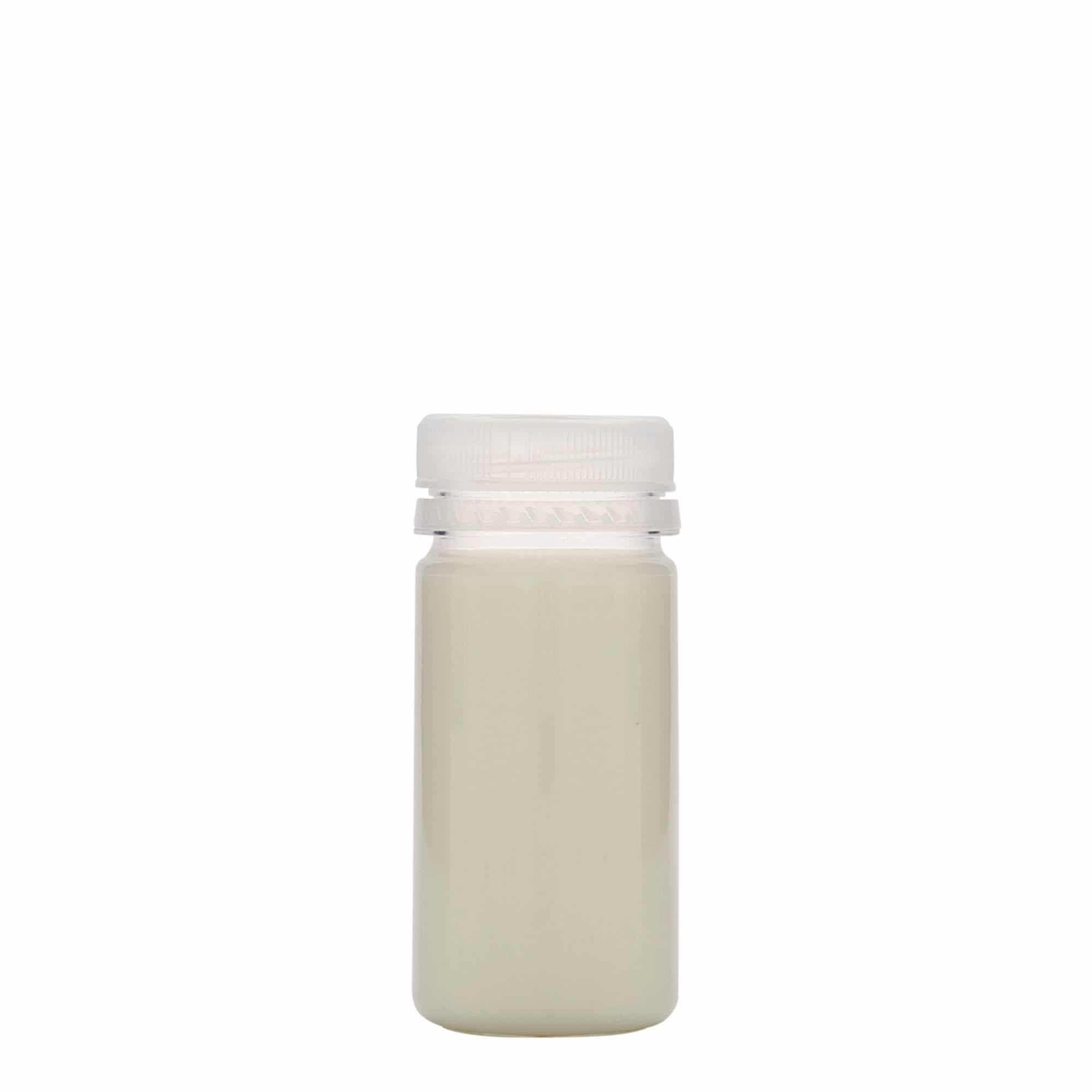 100 ml PET fľaša „Everytime“, plast, hrdlo: 38 mm