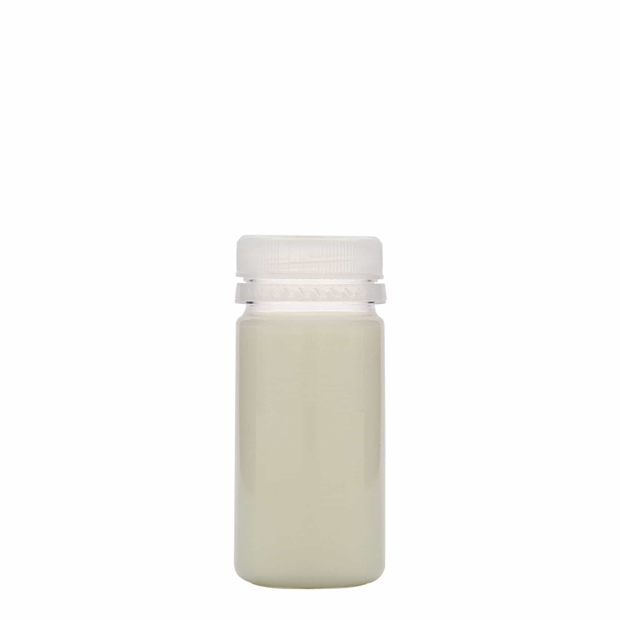 100 ml PET fľaša 'Everytime', plast, hrdlo: 38 mm