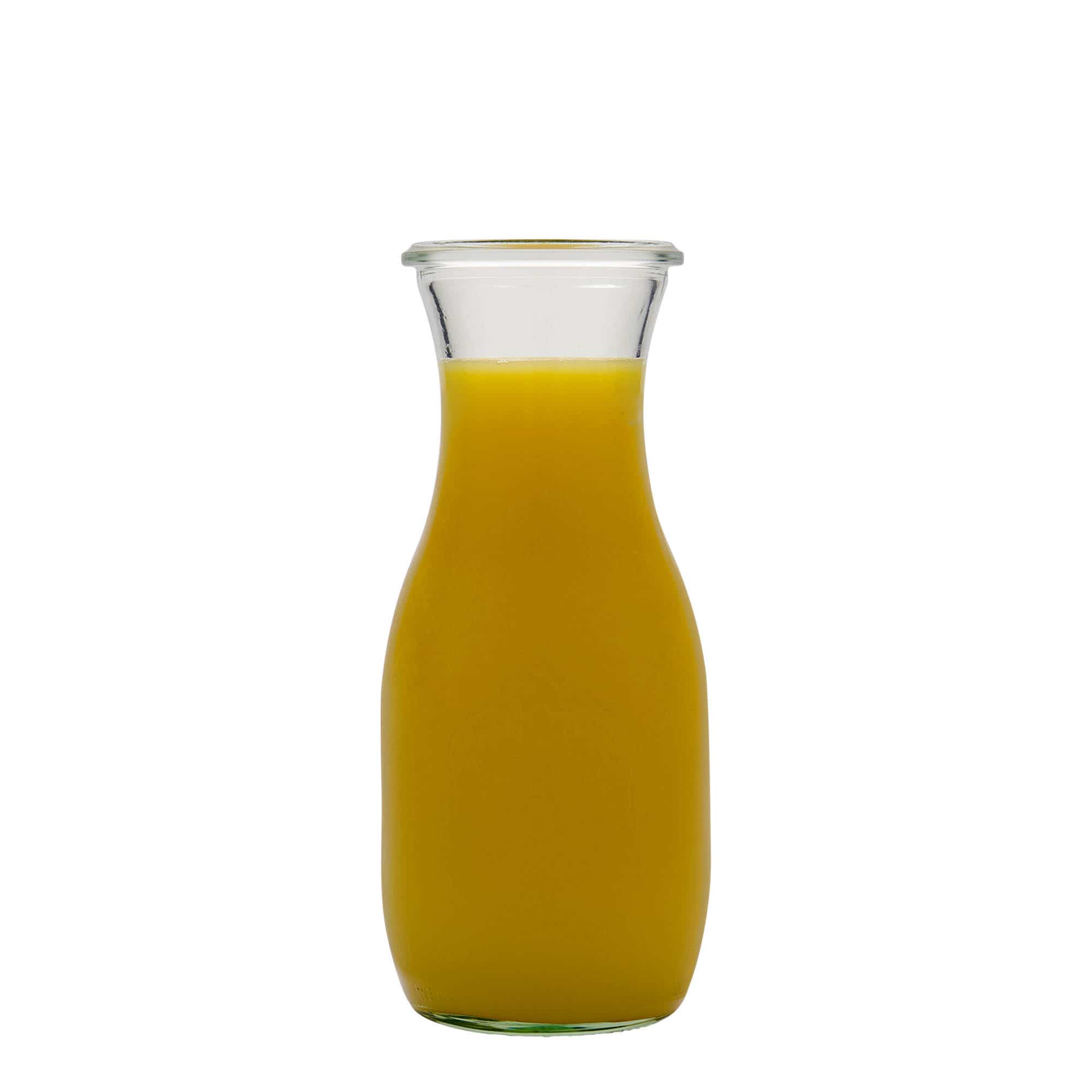 500 ml WECK fľaša na džús, hrdlo: okrúhly okraj