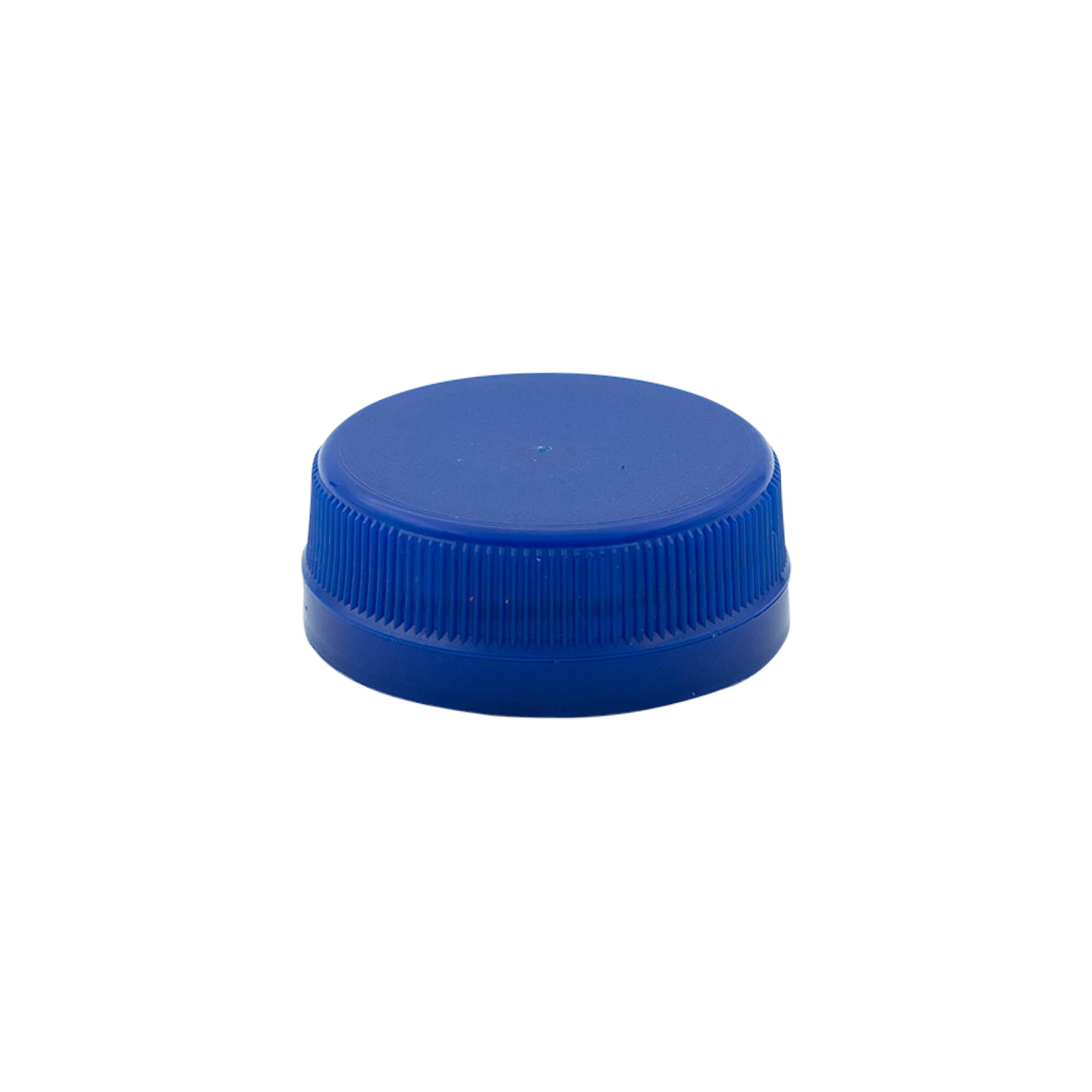 Závit so skrutkovacím uzáverom, dvojzávitový, PE-plast, modrý, pre hrdlo: PET 38 mm