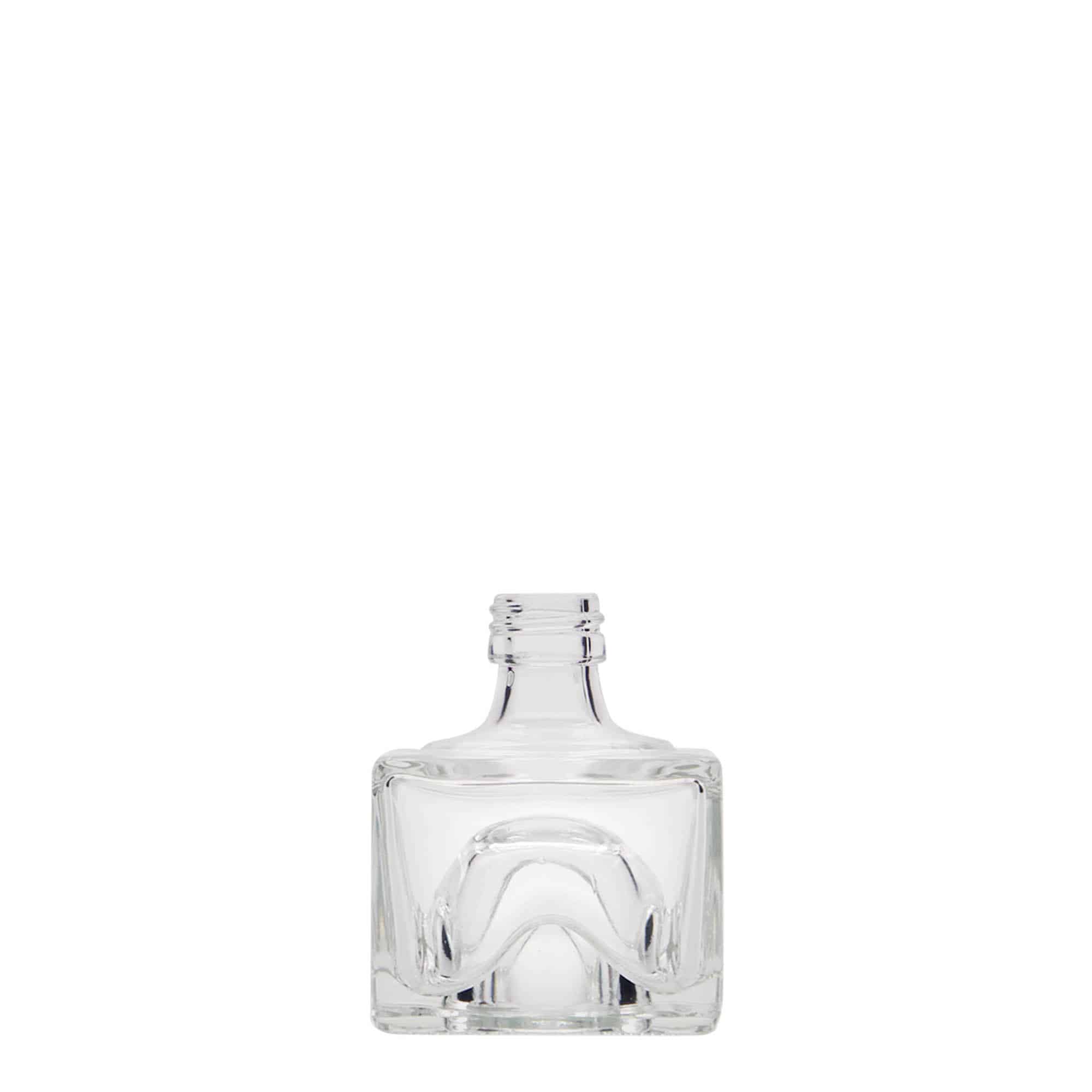 40 ml sklená fľaša „Cocolores“, štvorcová, hrdlo: PP 18 40 ml sklená fľaša „Cocolores“, štvorcová, hrdlo: PP 18