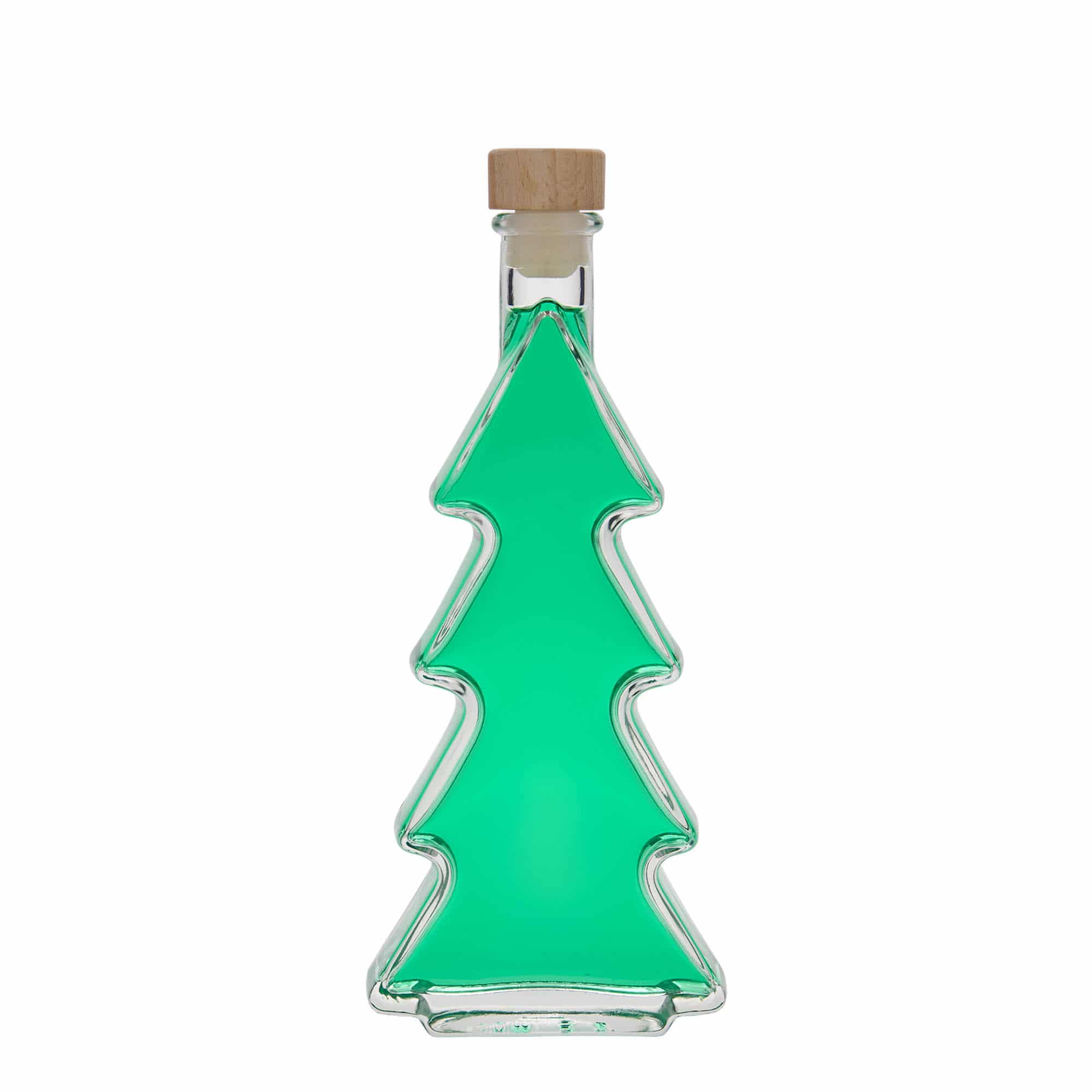 200 ml sklenená fľaša 'Tannenbaum', hrdlo: korok