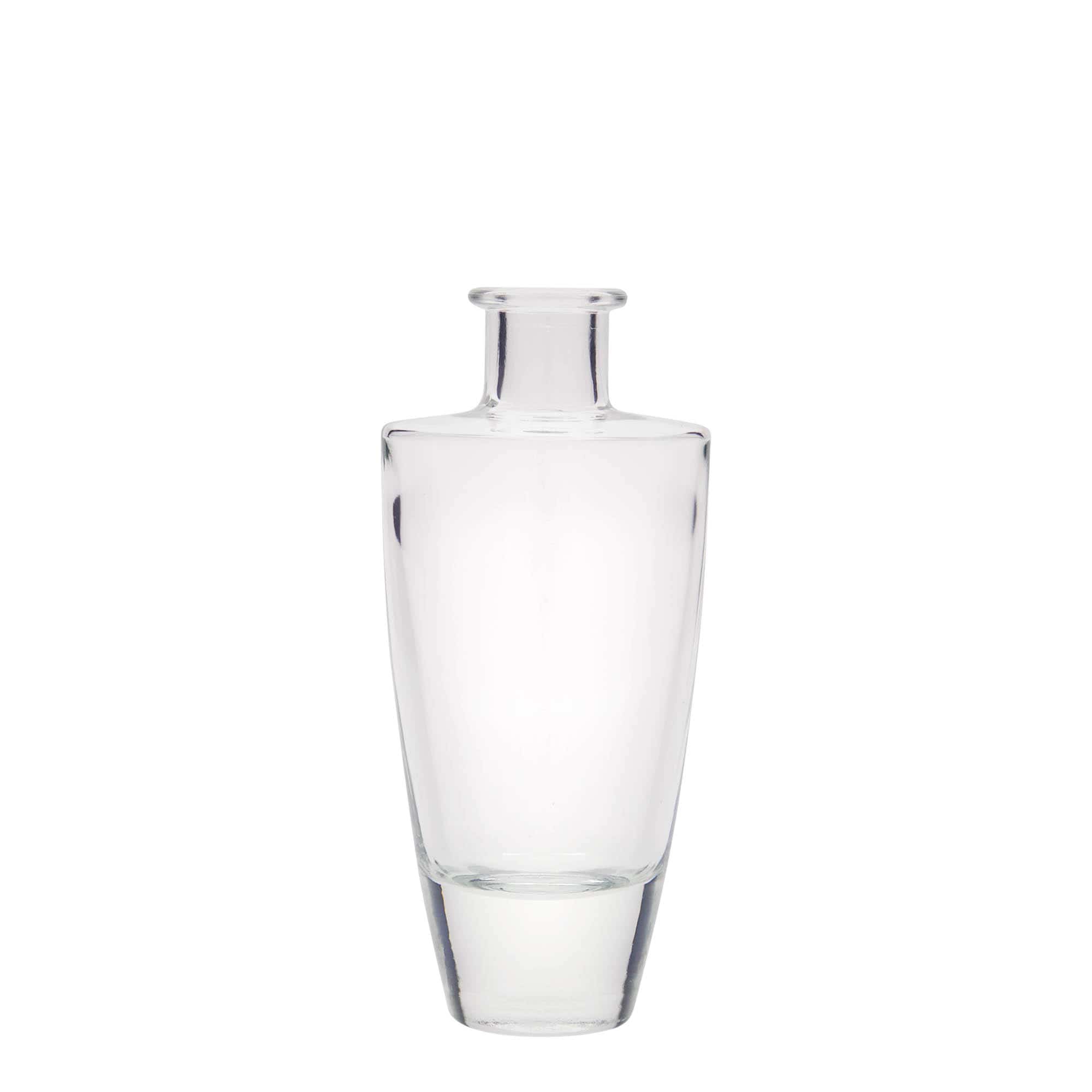 200 ml sklená fľaša „Vanessa“, oválna, hrdlo: korok 200 ml sklená fľaša „Vanessa“, oválna, hrdlo: korok