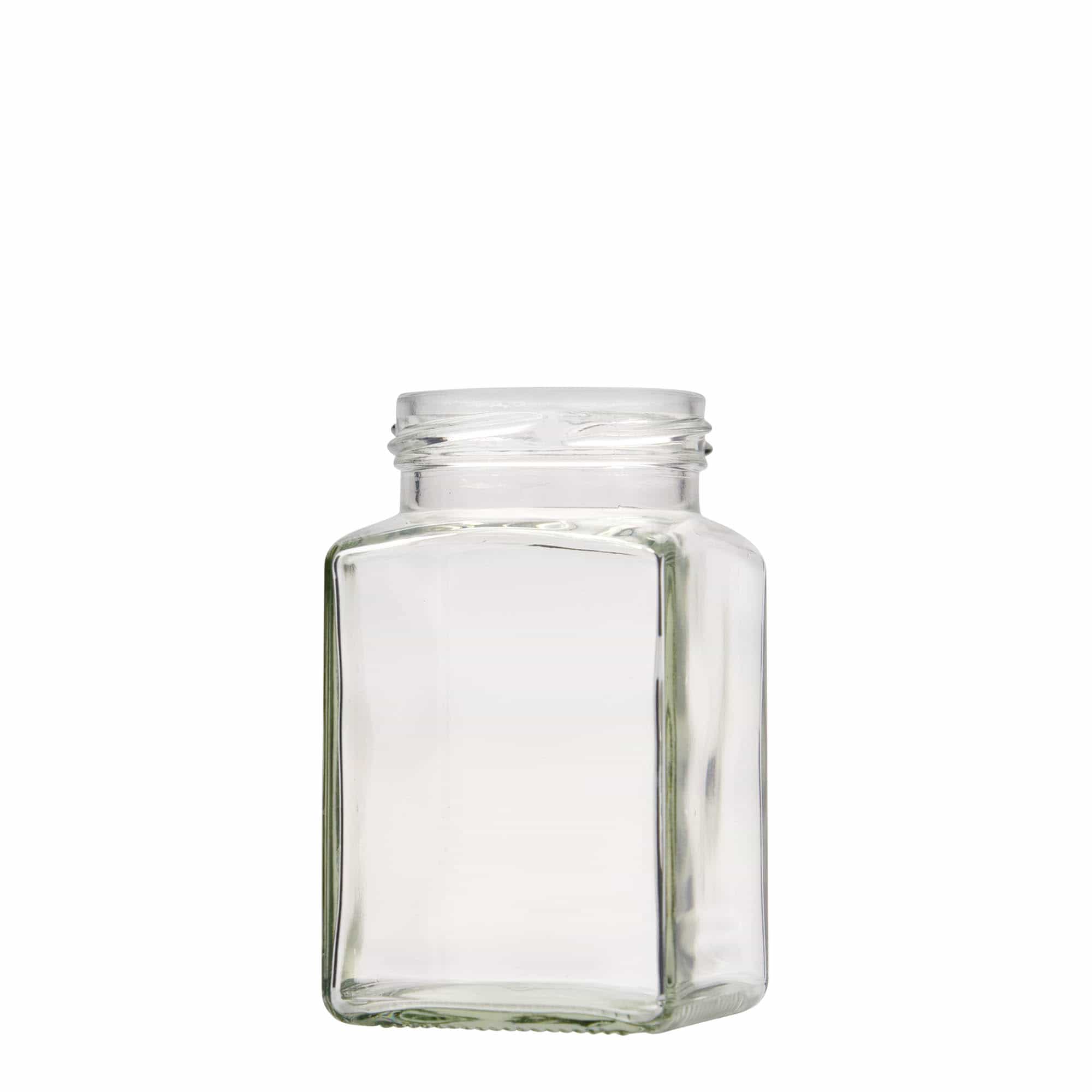 260 ml štvorhranný pohár, hrdlo: twist off (TO 58)
