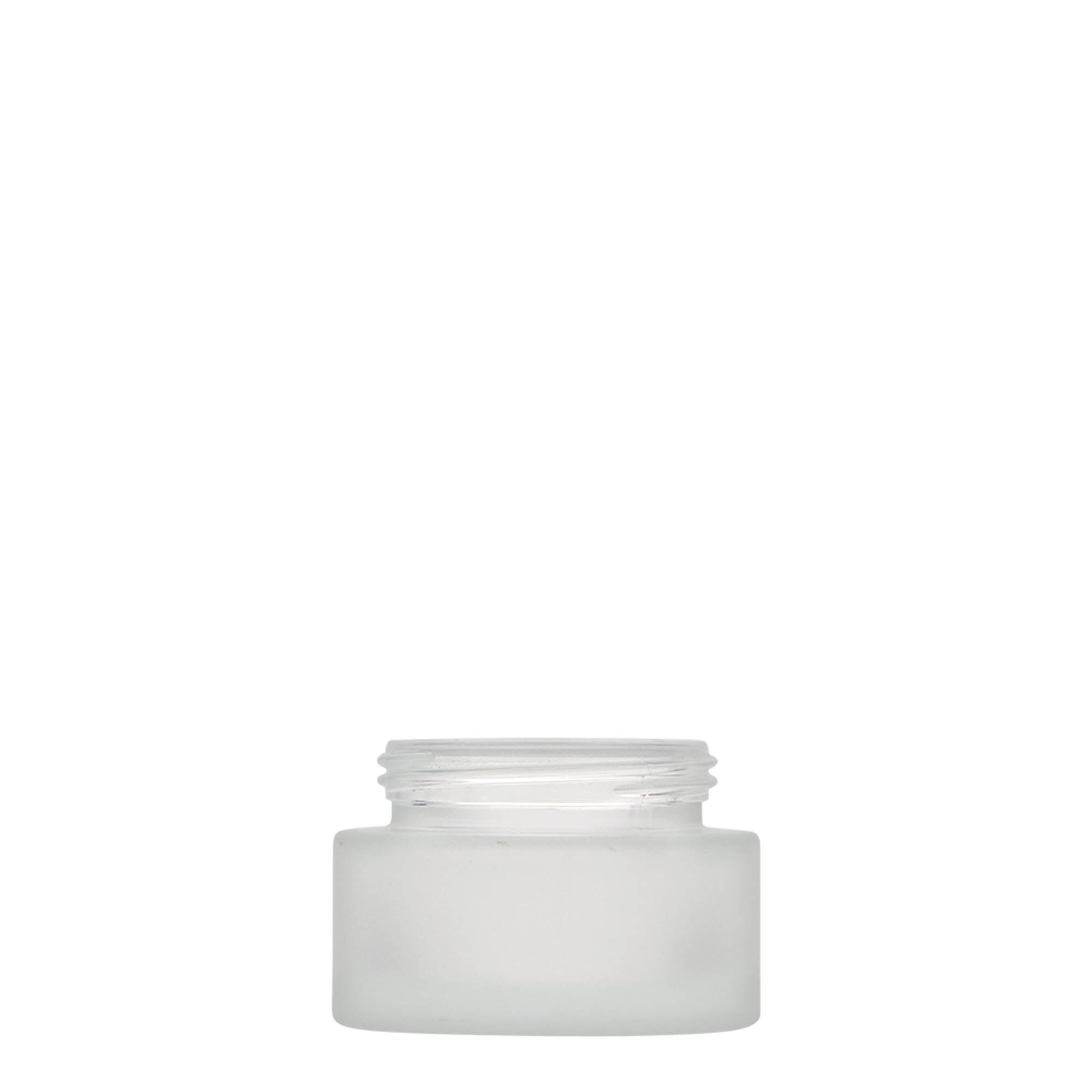 30 ml téglik 'Platin Edition', sklo, matné, hrdlo: skrutkovací uzáver 30 ml téglik 'Platin Edition', sklo, matné, hrdlo: skrutkovací uzáver