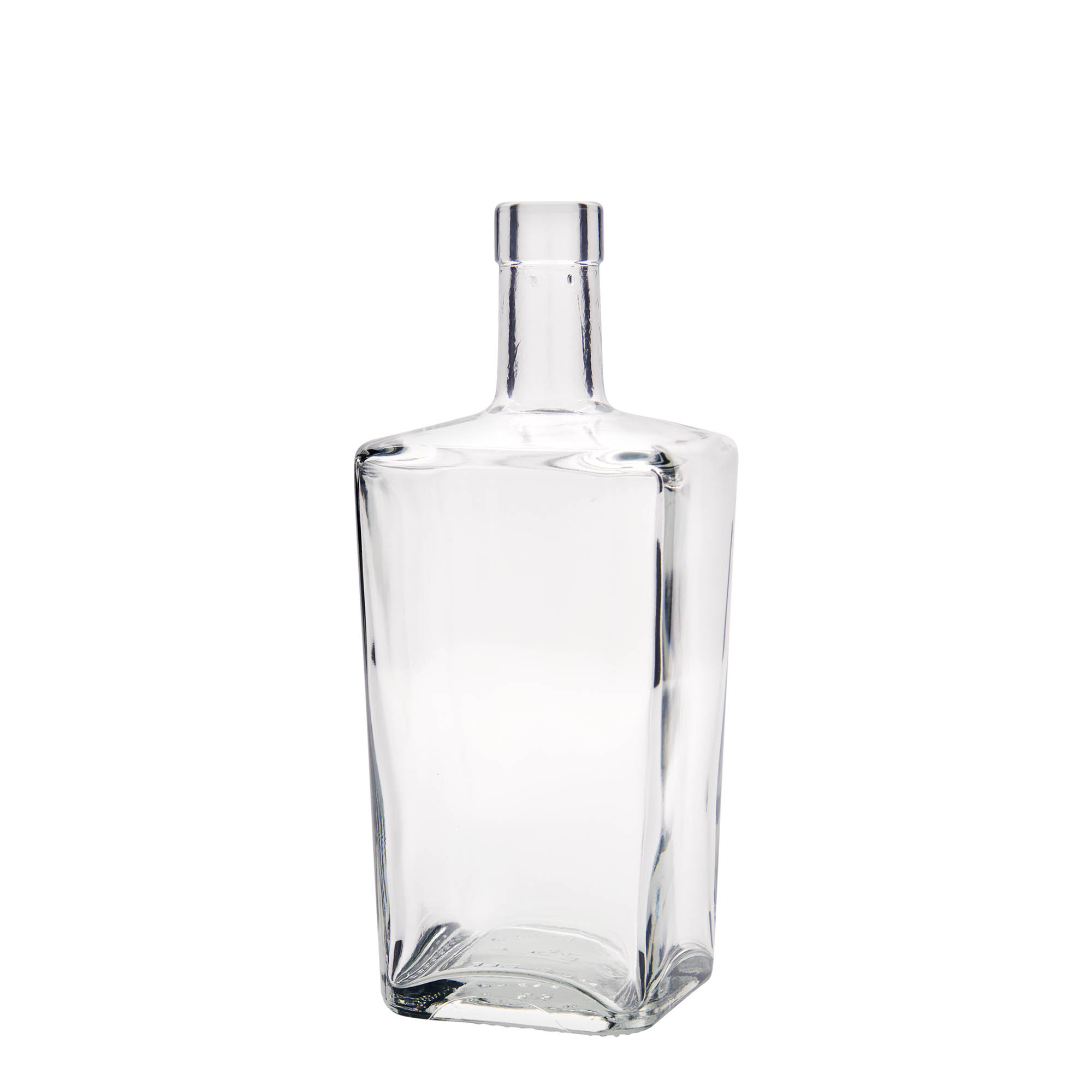 700 ml sklenená fľaša 'Noel', štvorcová, hrdlo: korok