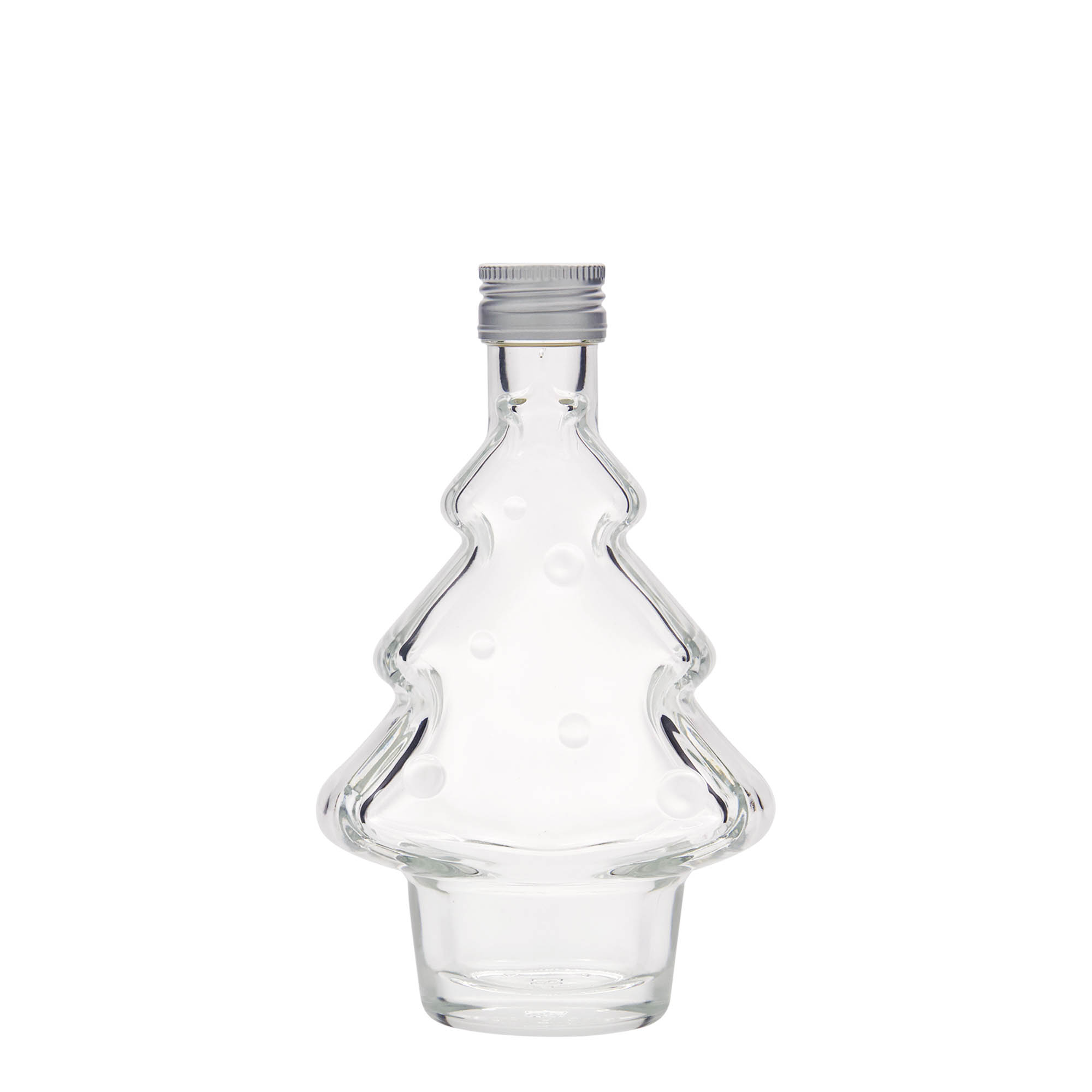 200 ml sklenená fľaša 'Tannenbaum', hrdlo: PP 28