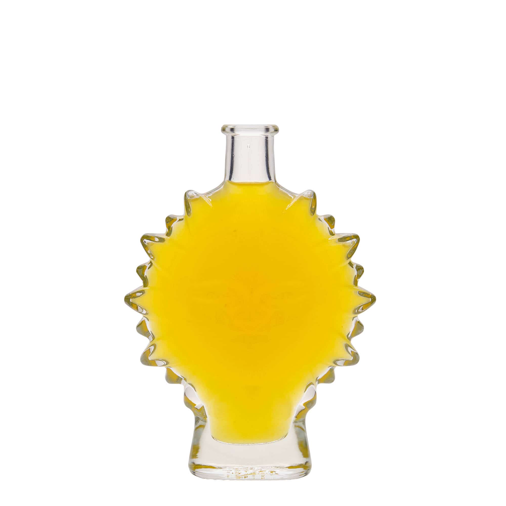 200 ml sklená fľaša „Slnko“, hrdlo: korok