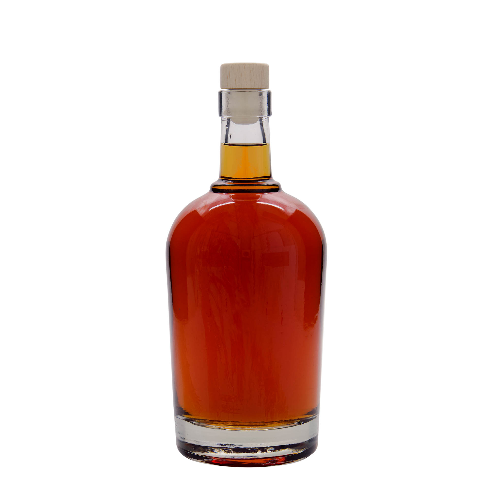 700 ml sklenená fľaša 'Amarillo', hrdlo: korkové