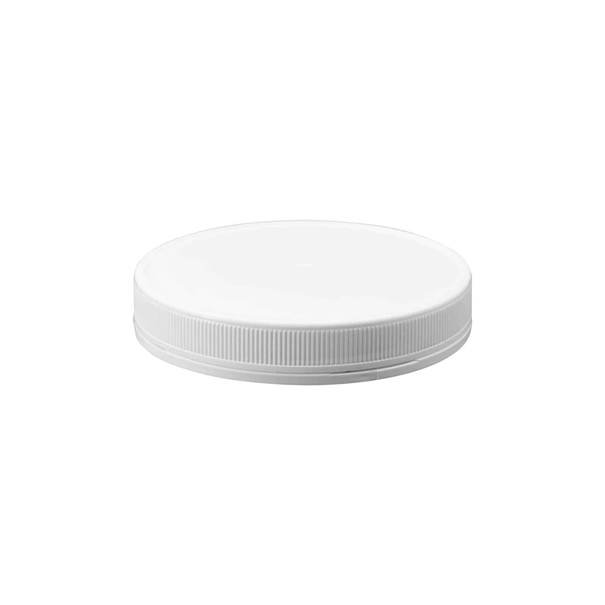 Skrutkovací uzáver „Securilock“ 95 mm, PP plast, biela farba Skrutkovací uzáver „Securilock“ 95 mm, PP plast, biela farba