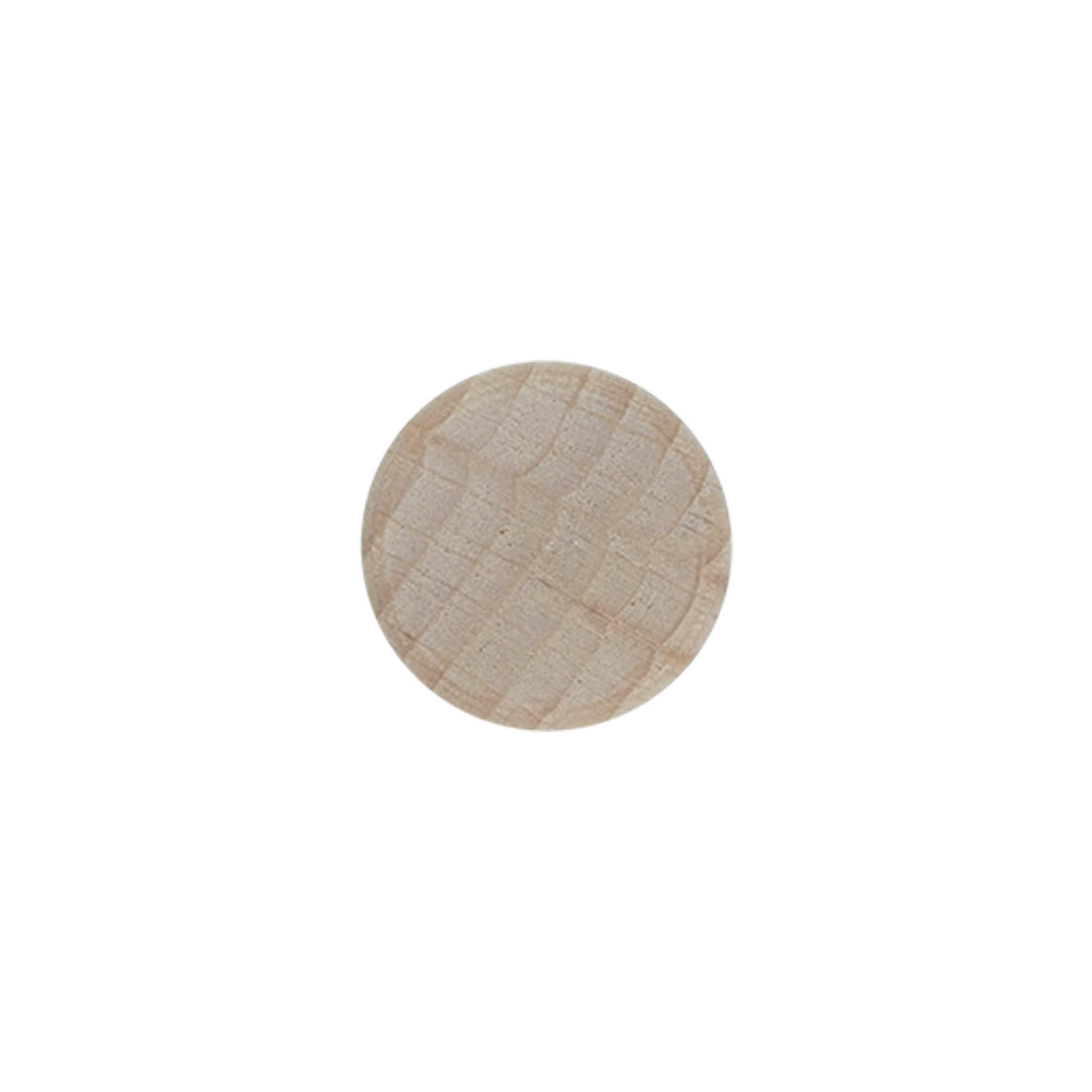 Korková zátka s úchopom 19 mm, drevo/plast, pre hrdlo: korok