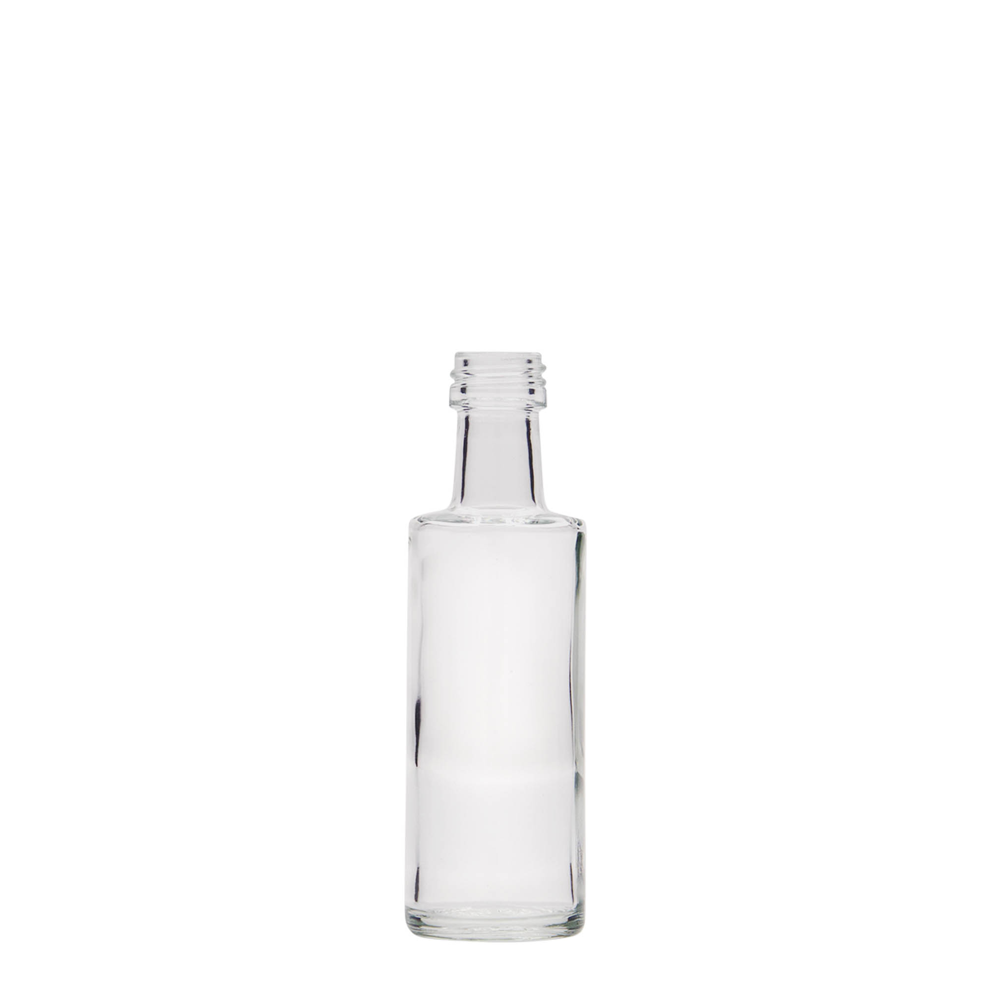 40 ml sklenená fľaša 'Dorica', hrdlo: PP 18