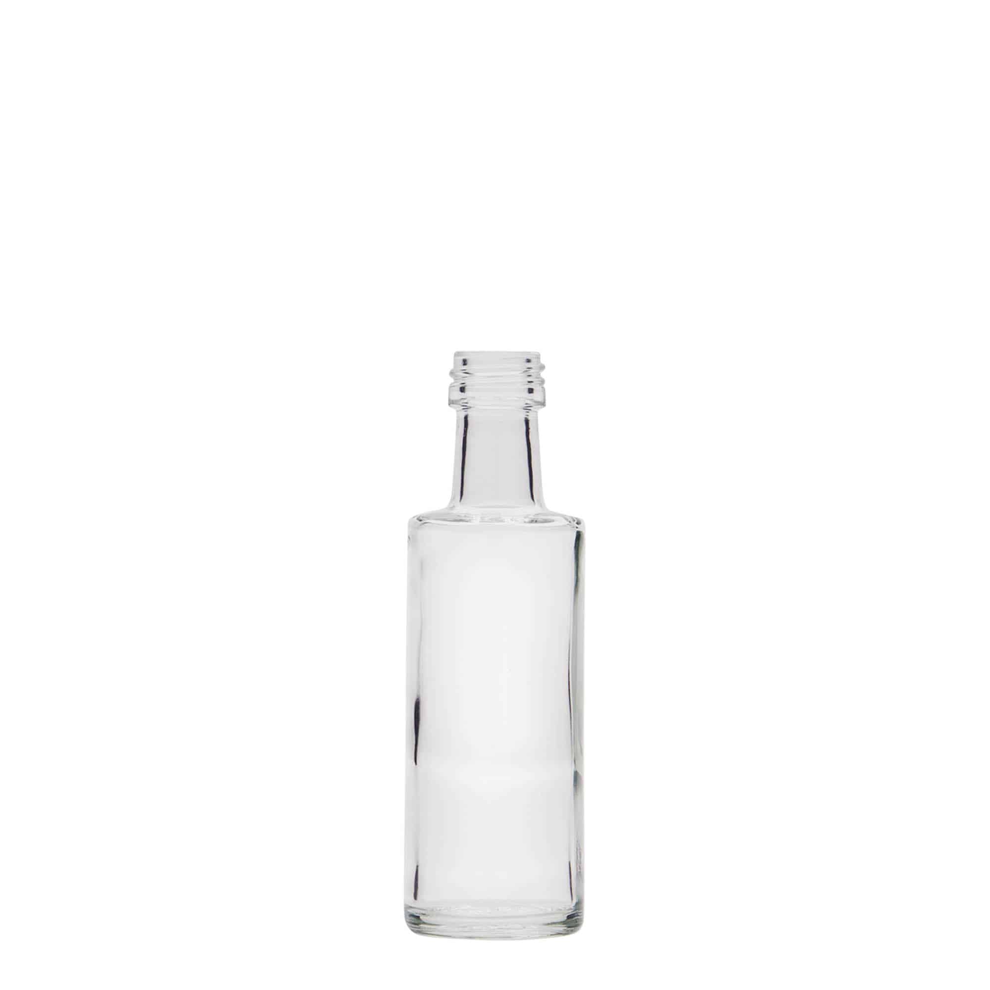 40 ml sklenená fľaša 'Dorica', hrdlo: PP 18