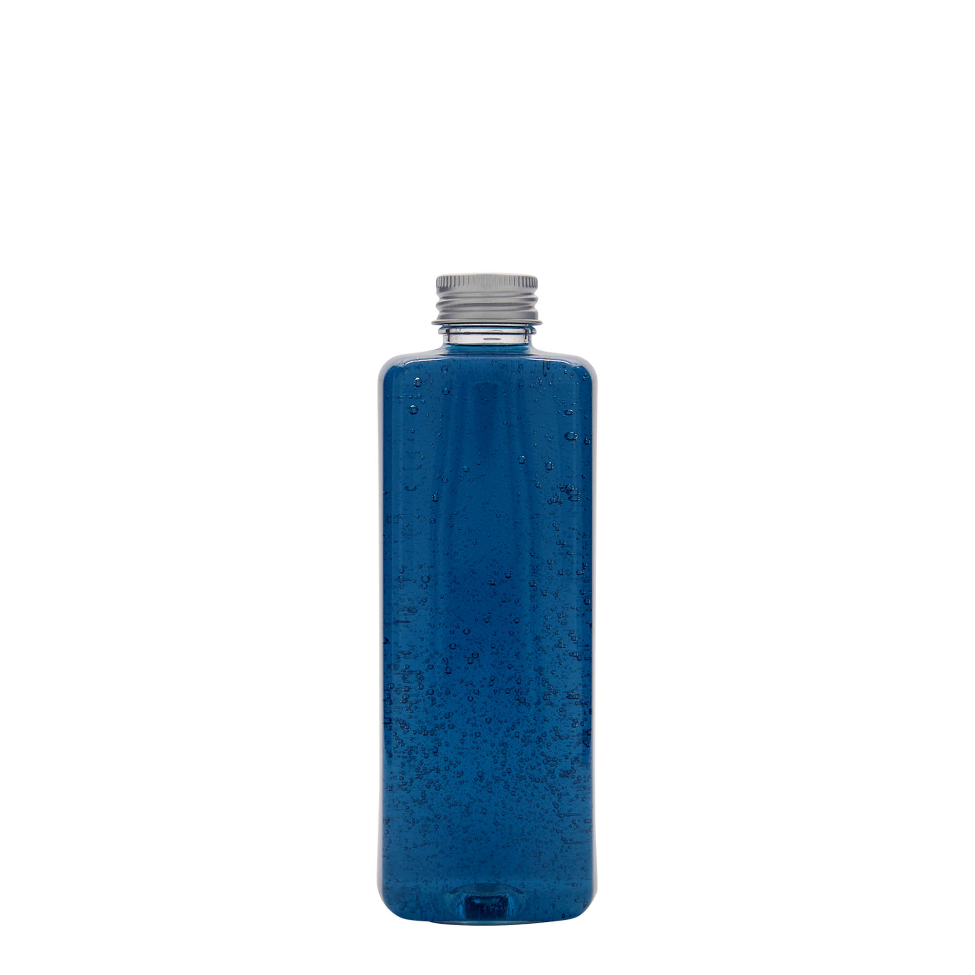 300 ml PET fľaša 'Karl', štvorcová, plastová, hrdlo: 24/410