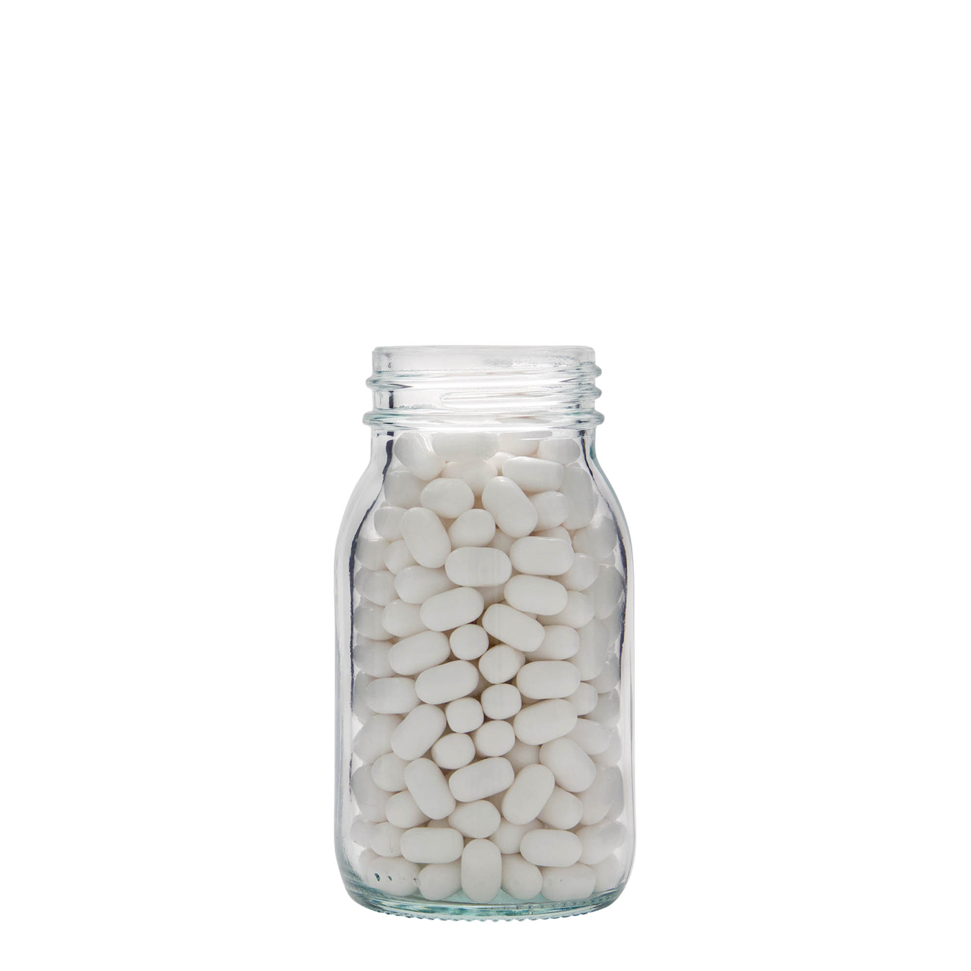 150 ml širokouhĺové sklo, hrdlo: DIN 45 150 ml širokouhĺové sklo, hrdlo: DIN 45