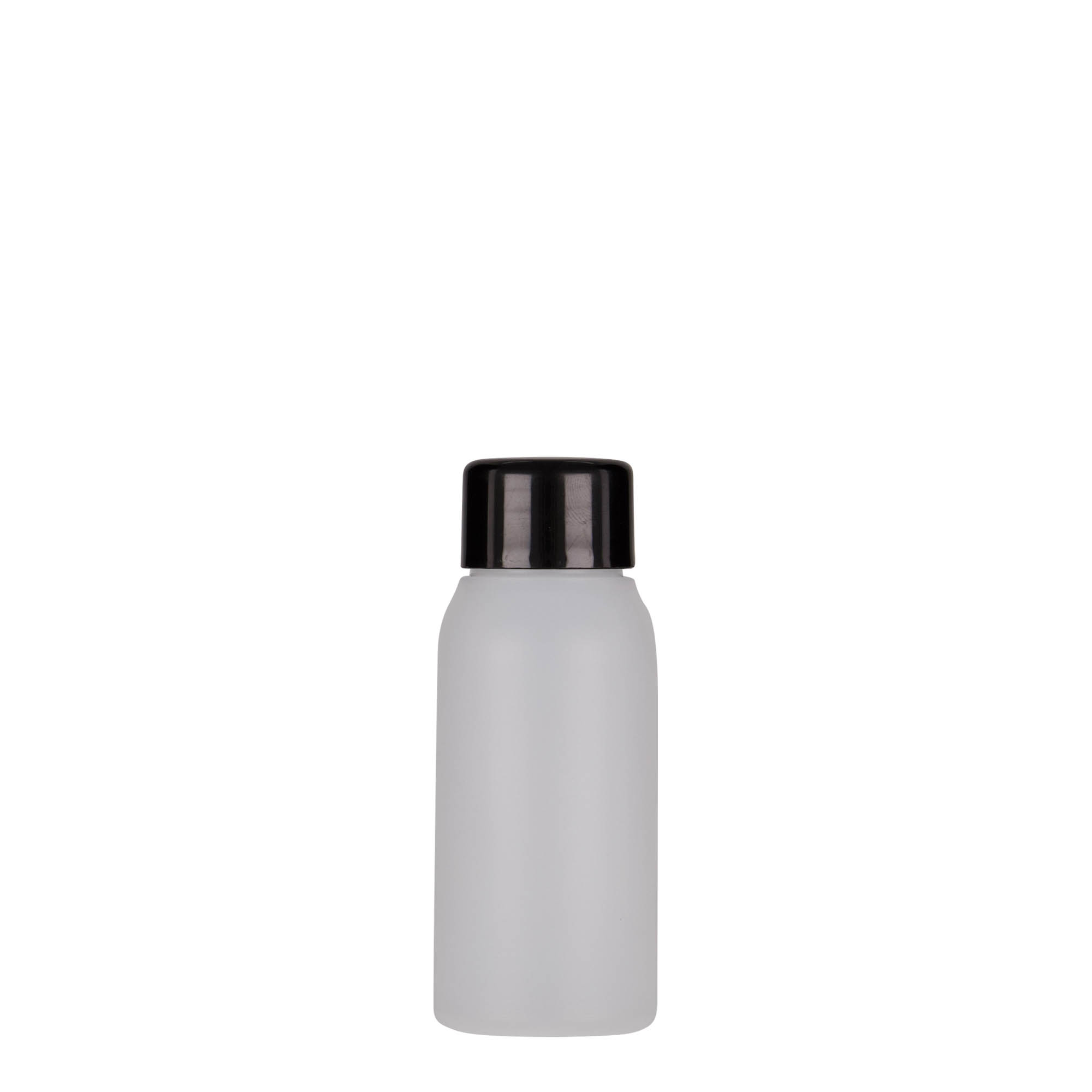 50 ml plastová fľaša 'Tuffy', HDPE, prírodná, hrdlo: 24/410