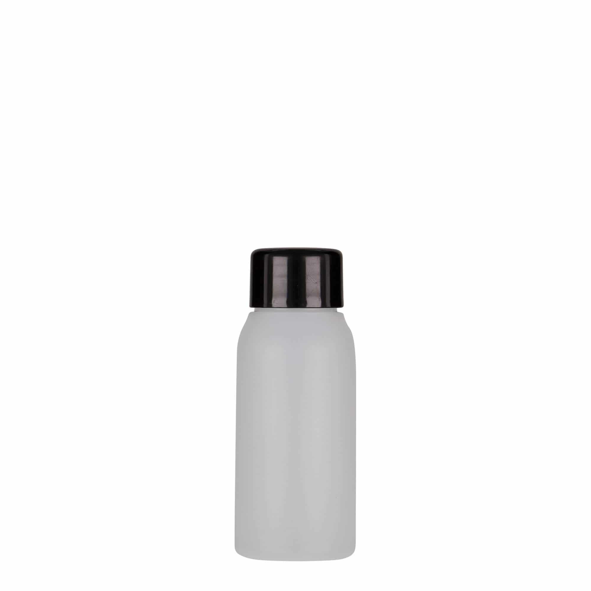 50 ml plastová fľaša 'Tuffy', HDPE, prírodná, hrdlo: 24/410