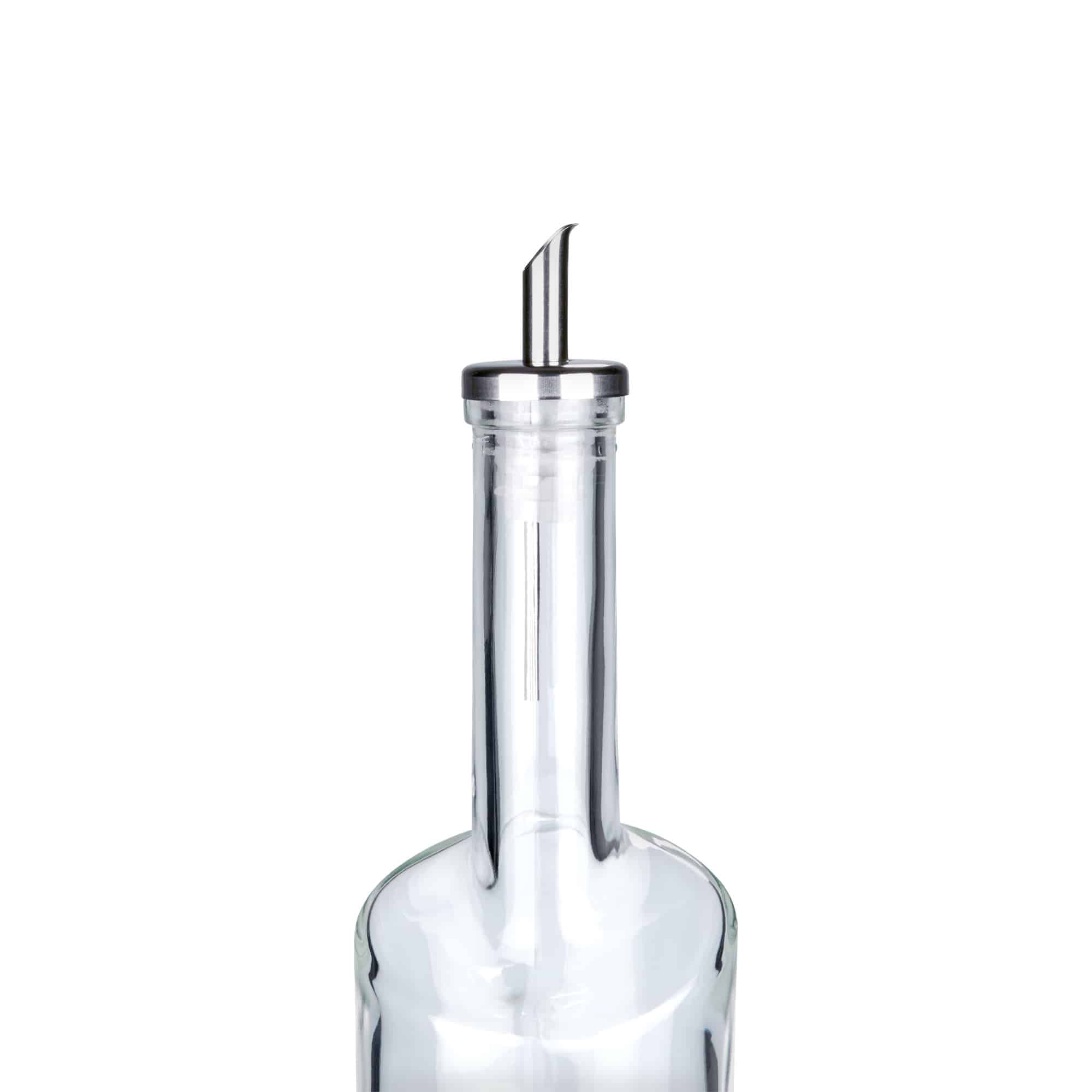 Nálevka Inox olej, nerezová oceľ, strieborná