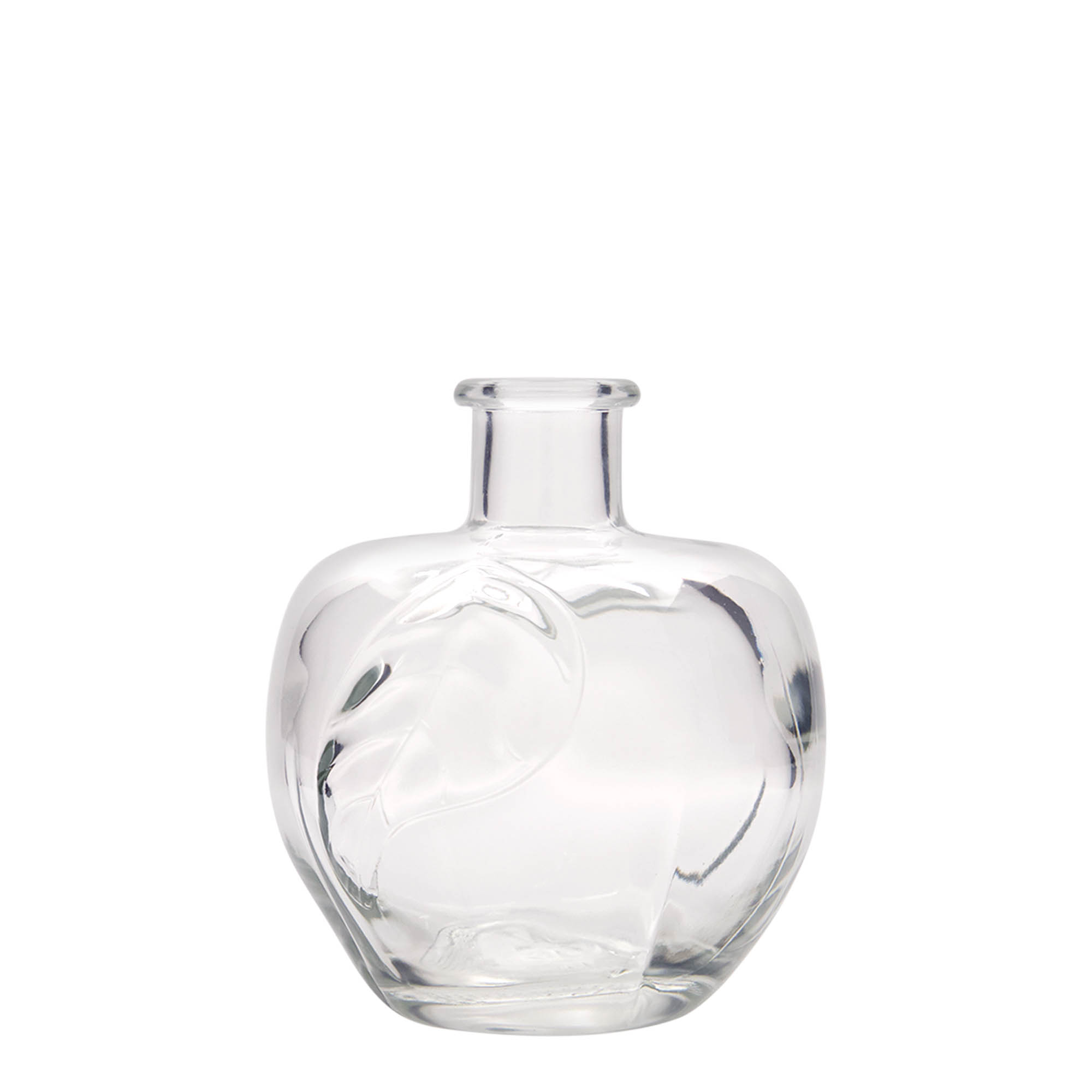 350 ml sklenená fľaša 'Jablko', hrdlo: korok