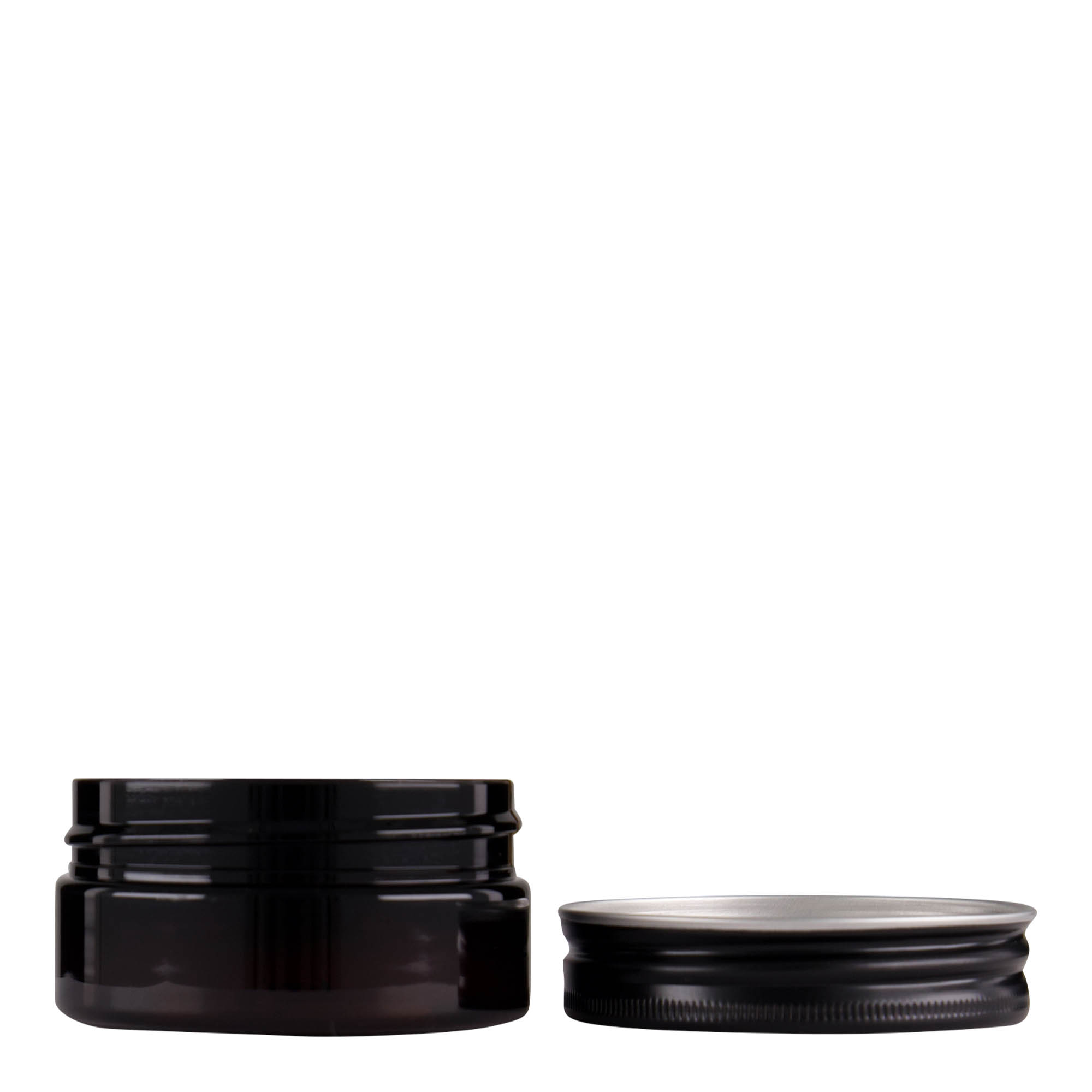 50 ml PET dóza 'Isabella', hnedá, hrdlo: 70/400