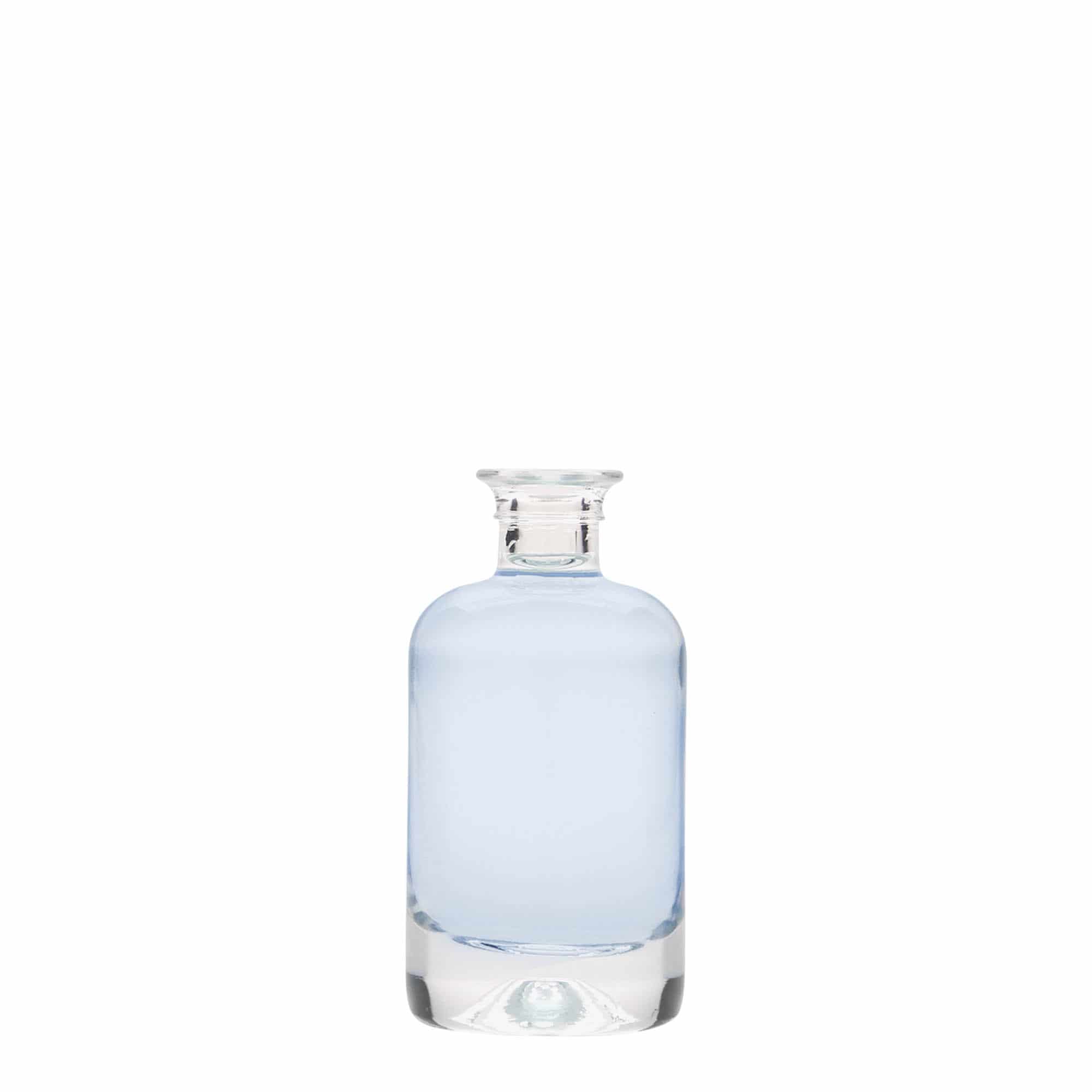 40 ml lekárenská sklenená fľaša, hrdlo: korok