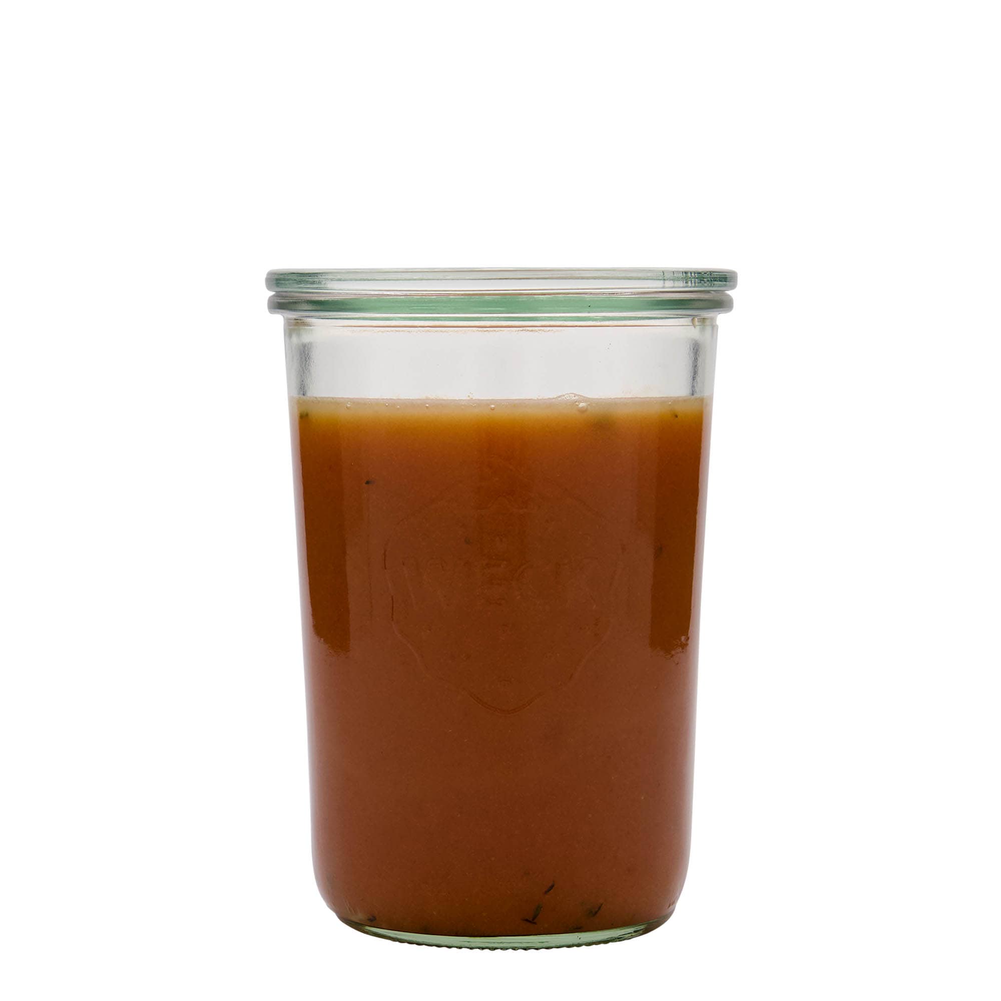 850 ml WECK zvratná nádoba, otvor: okrúhly okraj