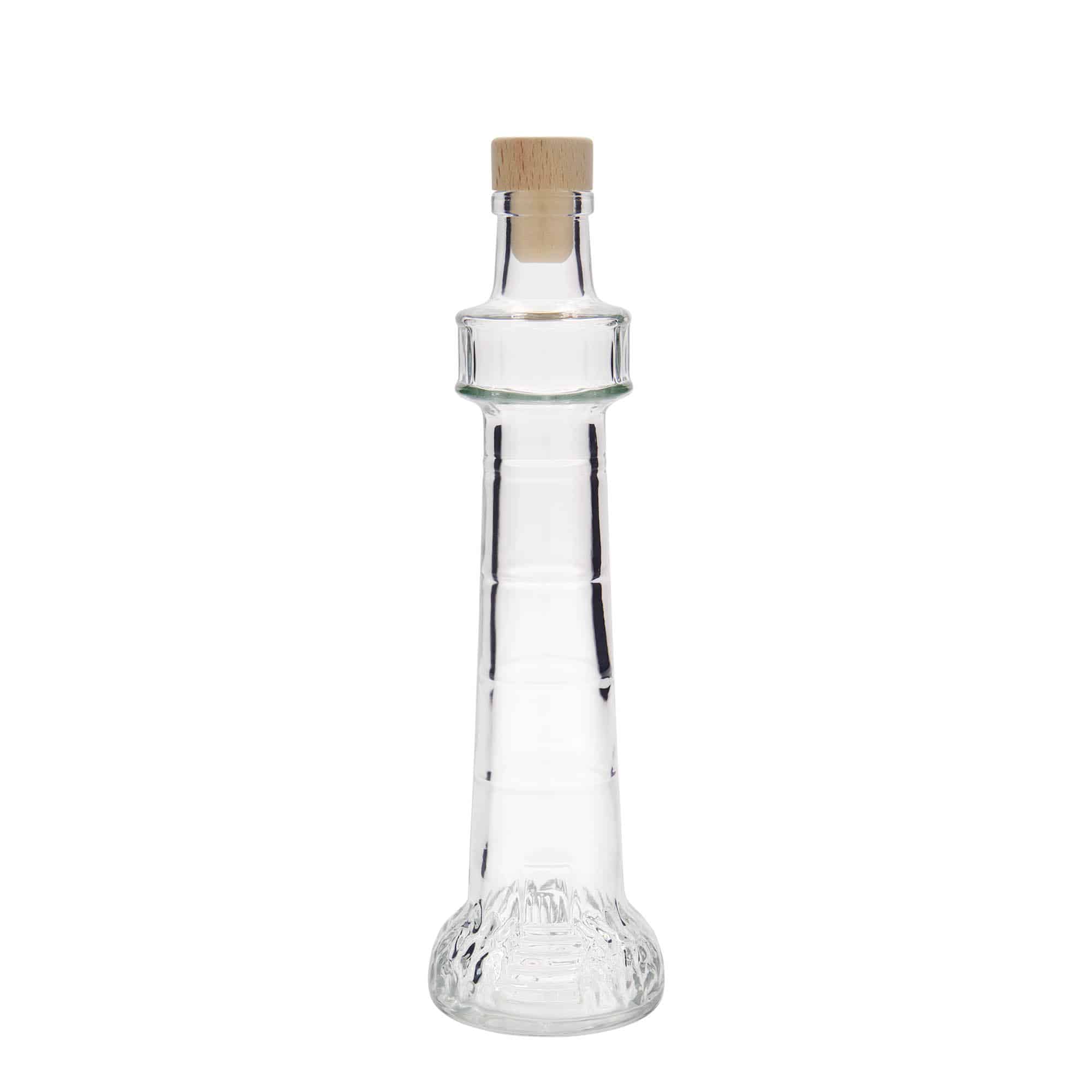 200 ml sklená fľaša „Maják“, hrdlo: korok