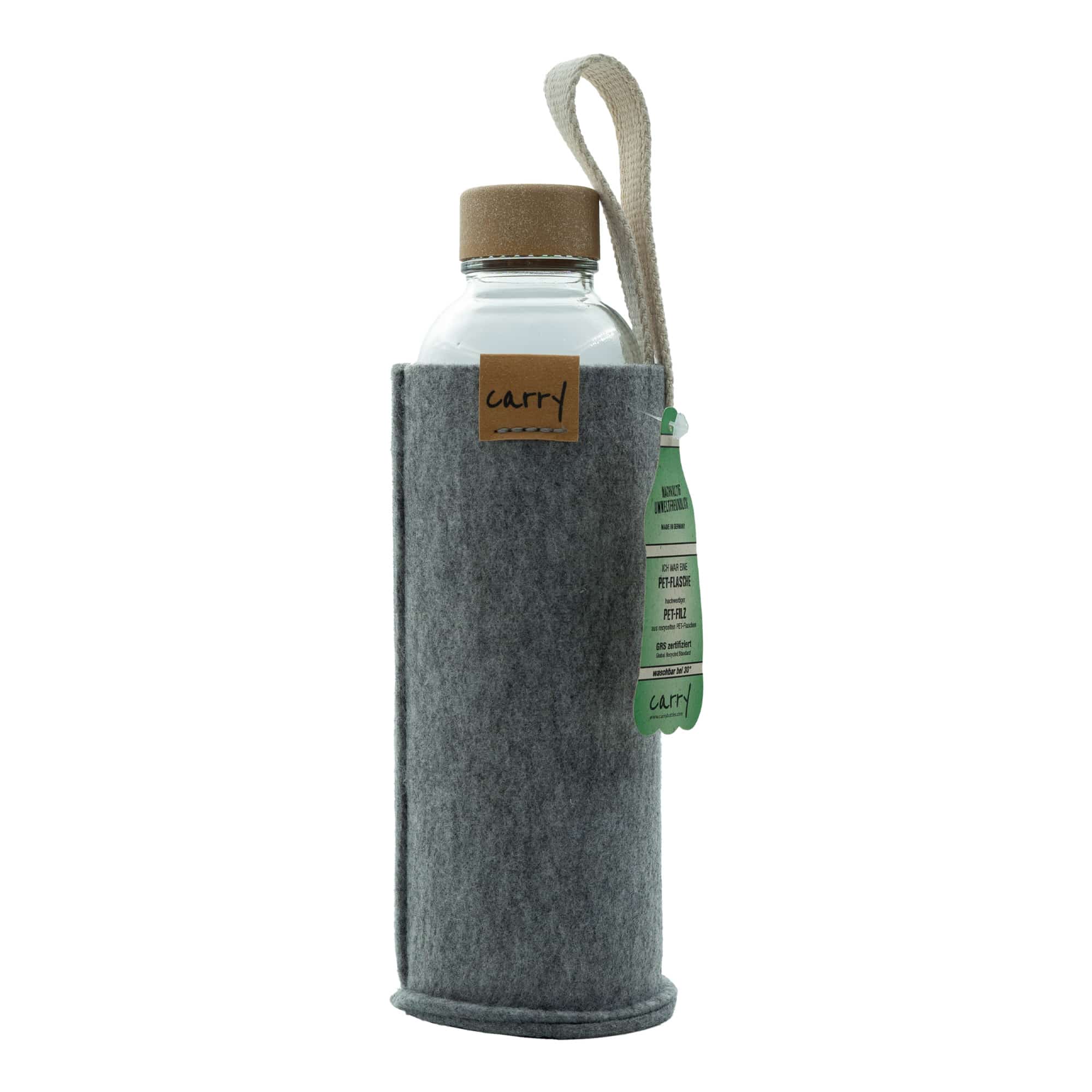 CARRY návlek, textil, sivý