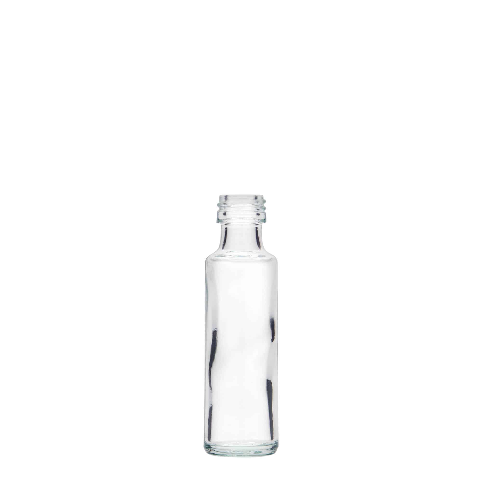 20 ml sklená fľaša „Dorica“, hrdlo: PP 18 20 ml sklená fľaša „Dorica“, hrdlo: PP 18