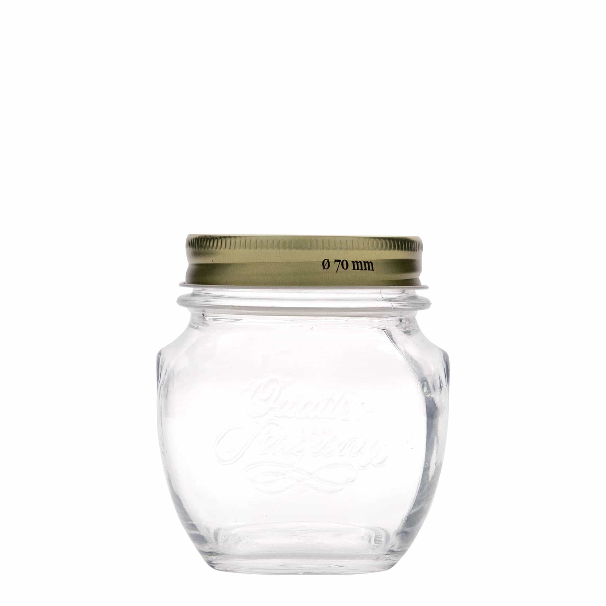 300 ml ozdobný pohár „Quattro Stagioni“, hrdlo: skrutkovací uzáver 300 ml ozdobný pohár „Quattro Stagioni“, hrdlo: skrutkovací uzáver