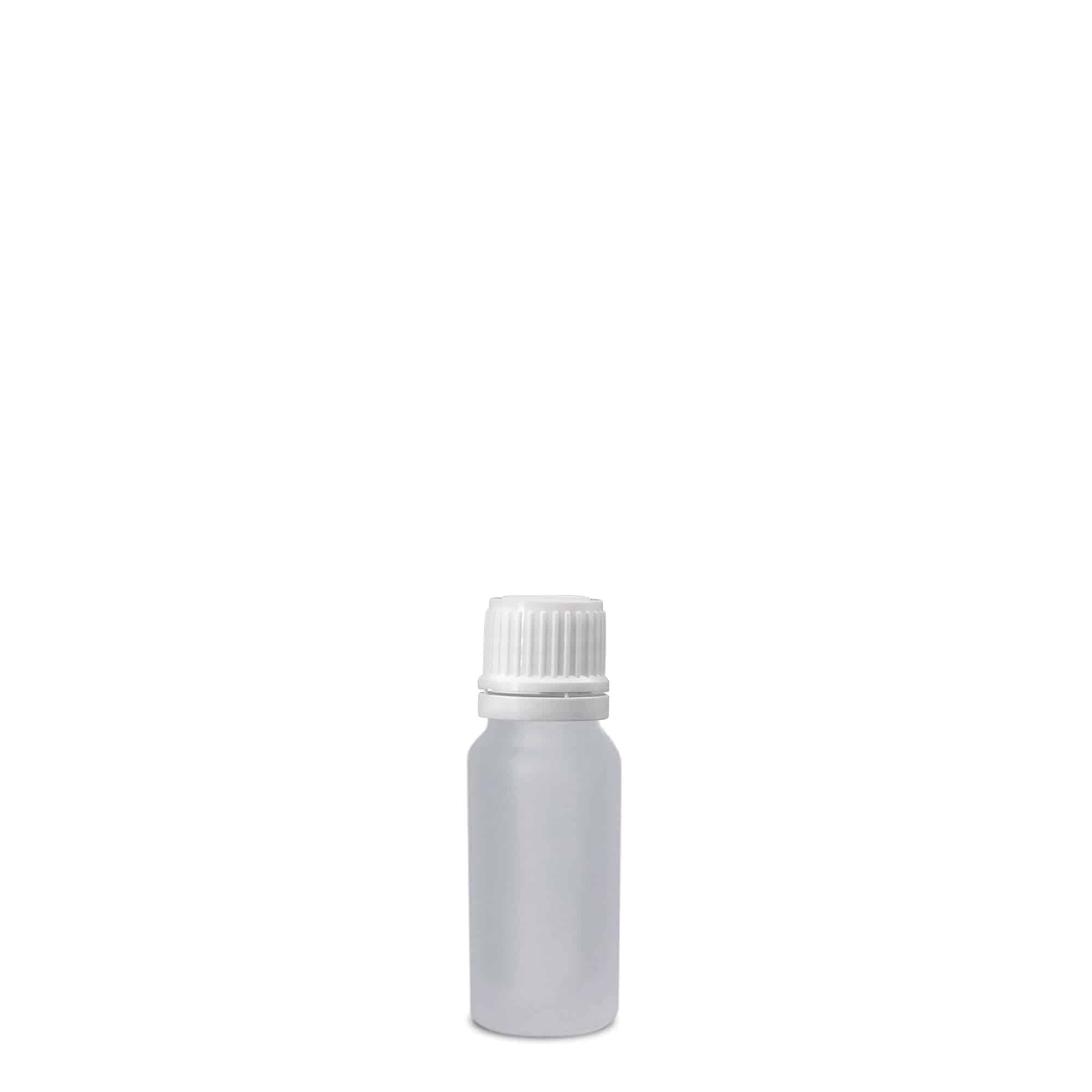 10 ml liekovka, sklo, hnedá matná, hrdlo: DIN 18