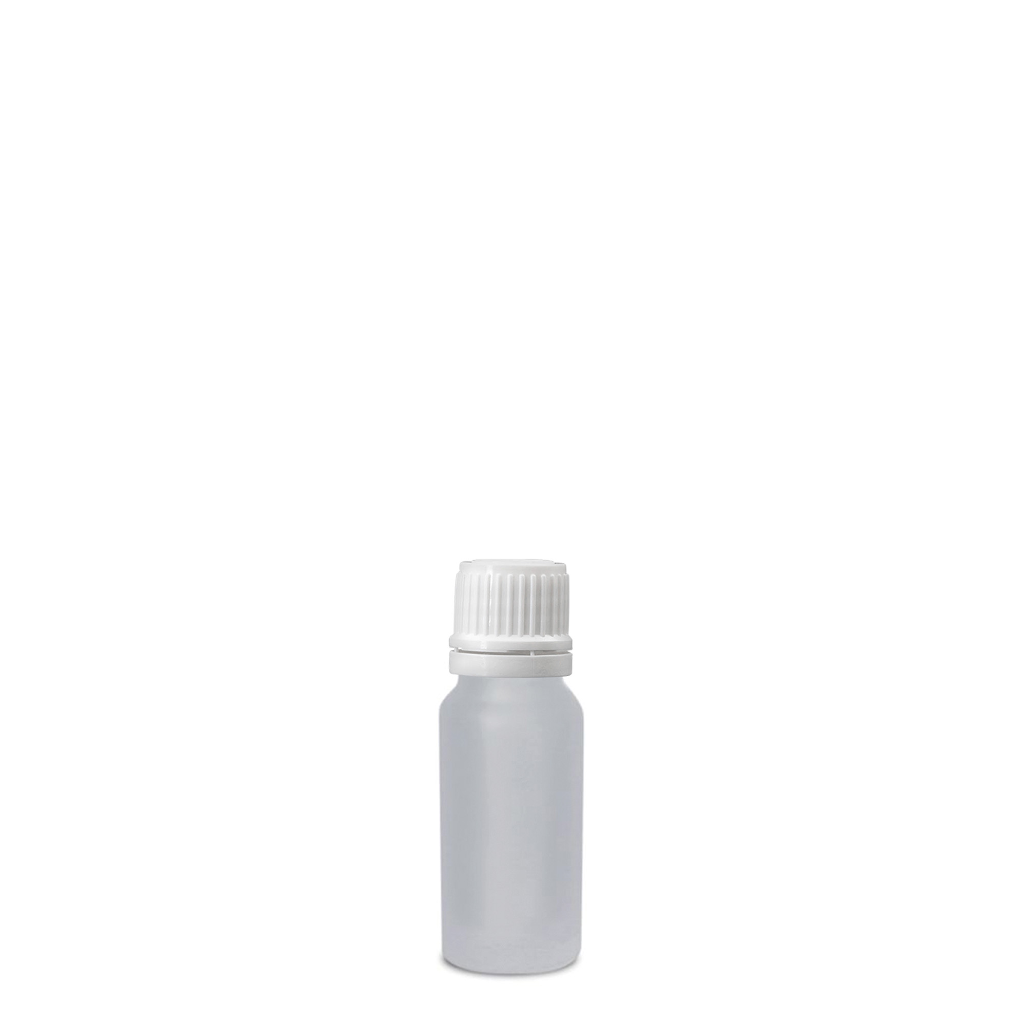10 ml lekárska fľaša, sklo, matovaná, hrdlo: DIN 18