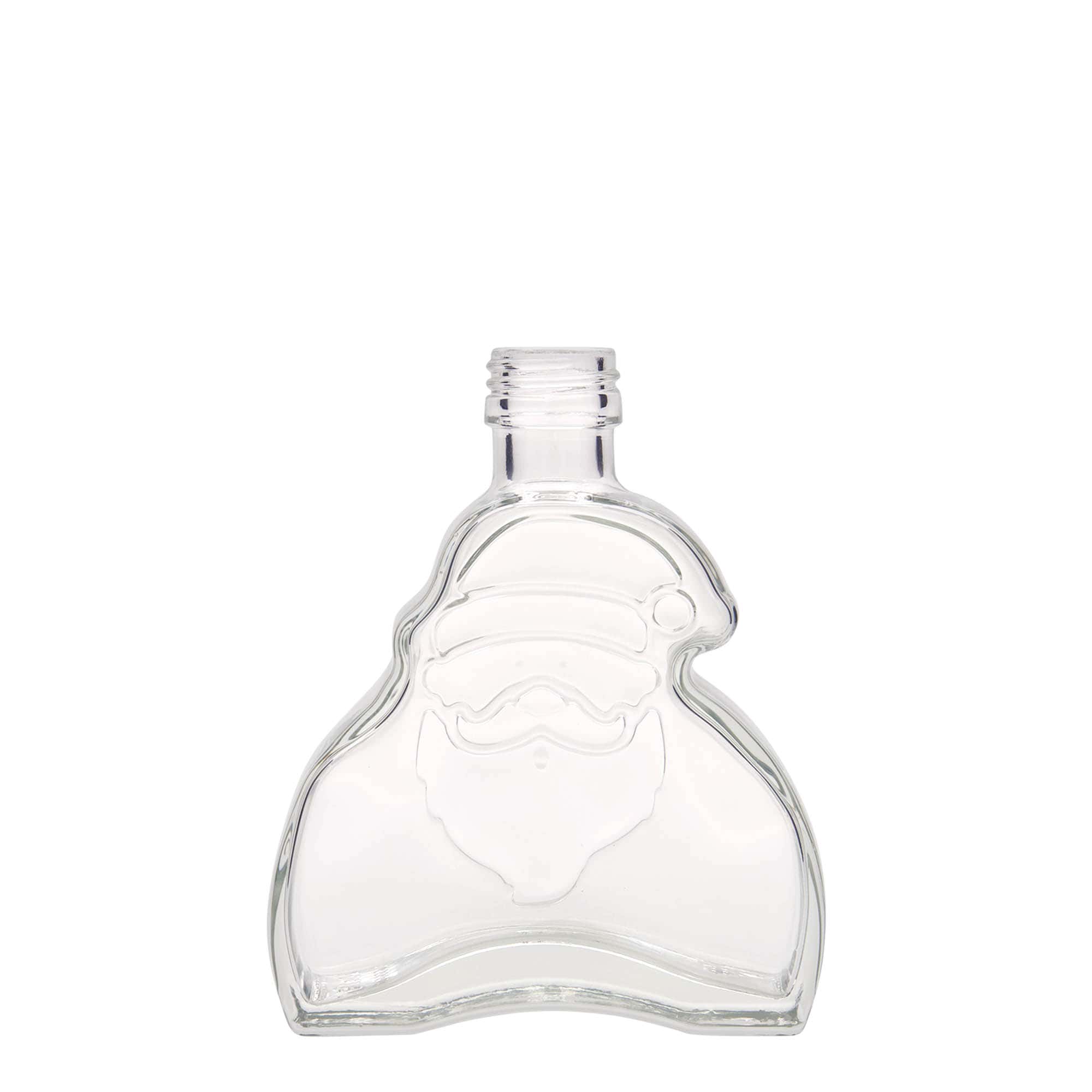 200 ml sklená fľaša „Santa Claus“, hrdlo: PP 28 200 ml sklená fľaša „Santa Claus“, hrdlo: PP 28