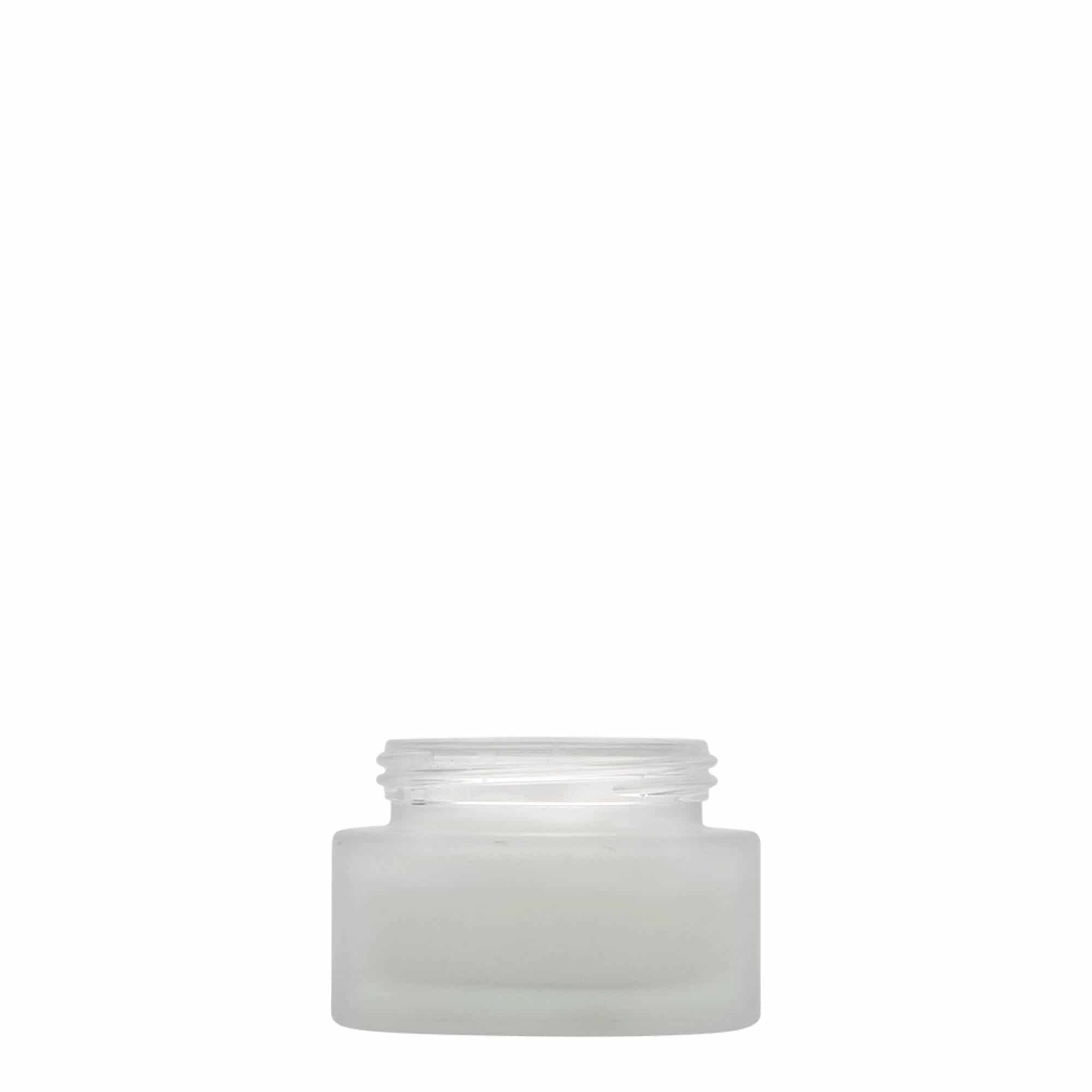 30 ml téglik „Platin Edition“, sklený, ľadová, hrdlo: skrutkovací uzáver