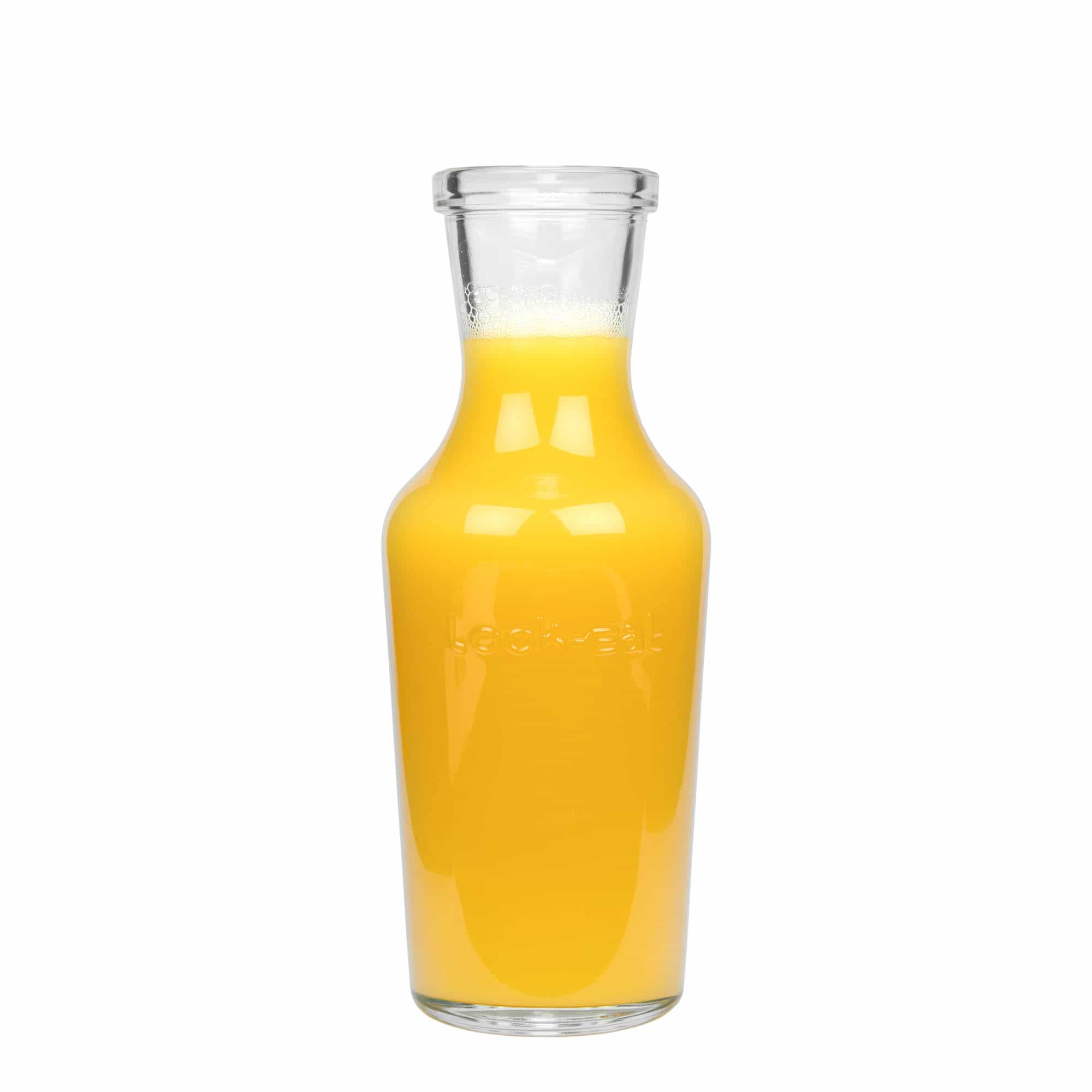 1 000 ml sklená karafa „Lock-Eat“, hrdlo: strmeňový uzáver