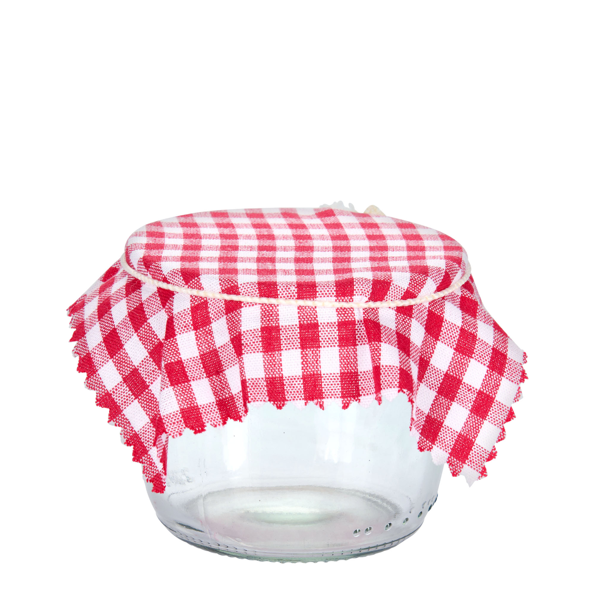 Kockované látkové prestieranie 12x12, štvorcové, textilné, červené, hrdlo: TO38-TO53