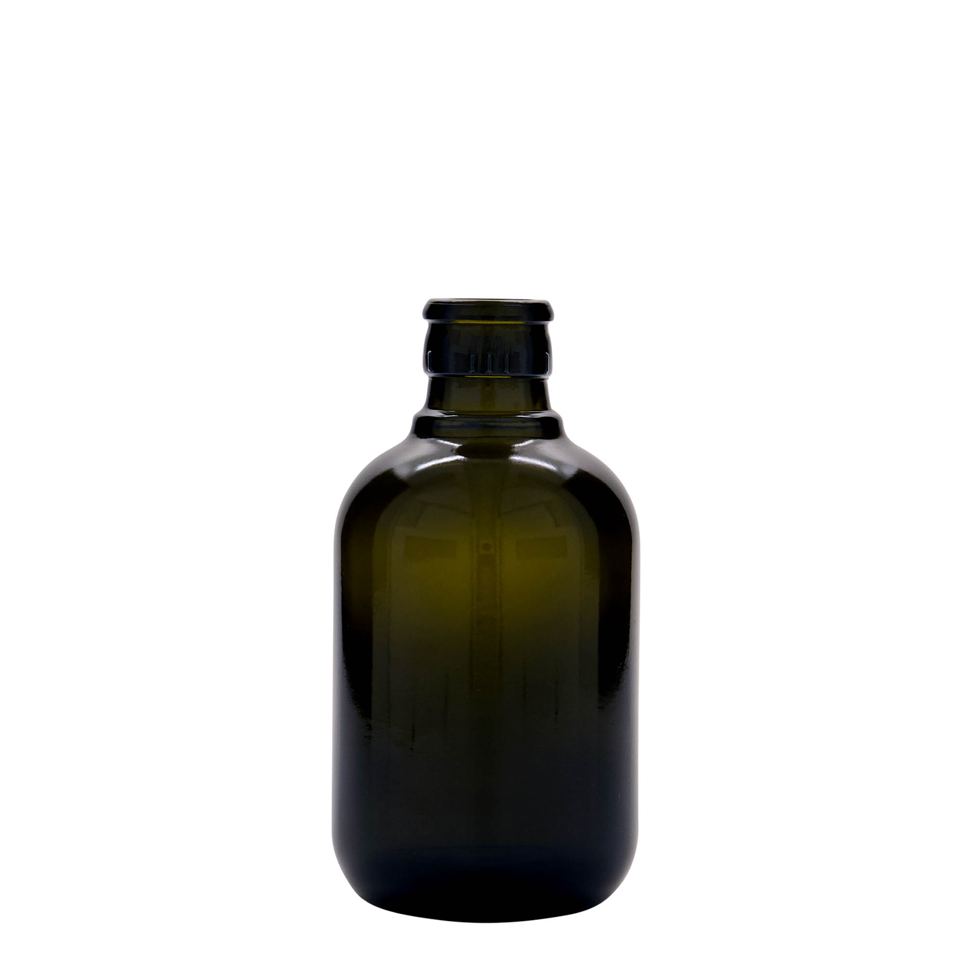 250 ml fľaša na ocot/olej 'Biolio', sklo, antikzelená, hrdlo: DOP 250 ml fľaša na ocot/olej 'Biolio', sklo, antikzelená, hrdlo: DOP